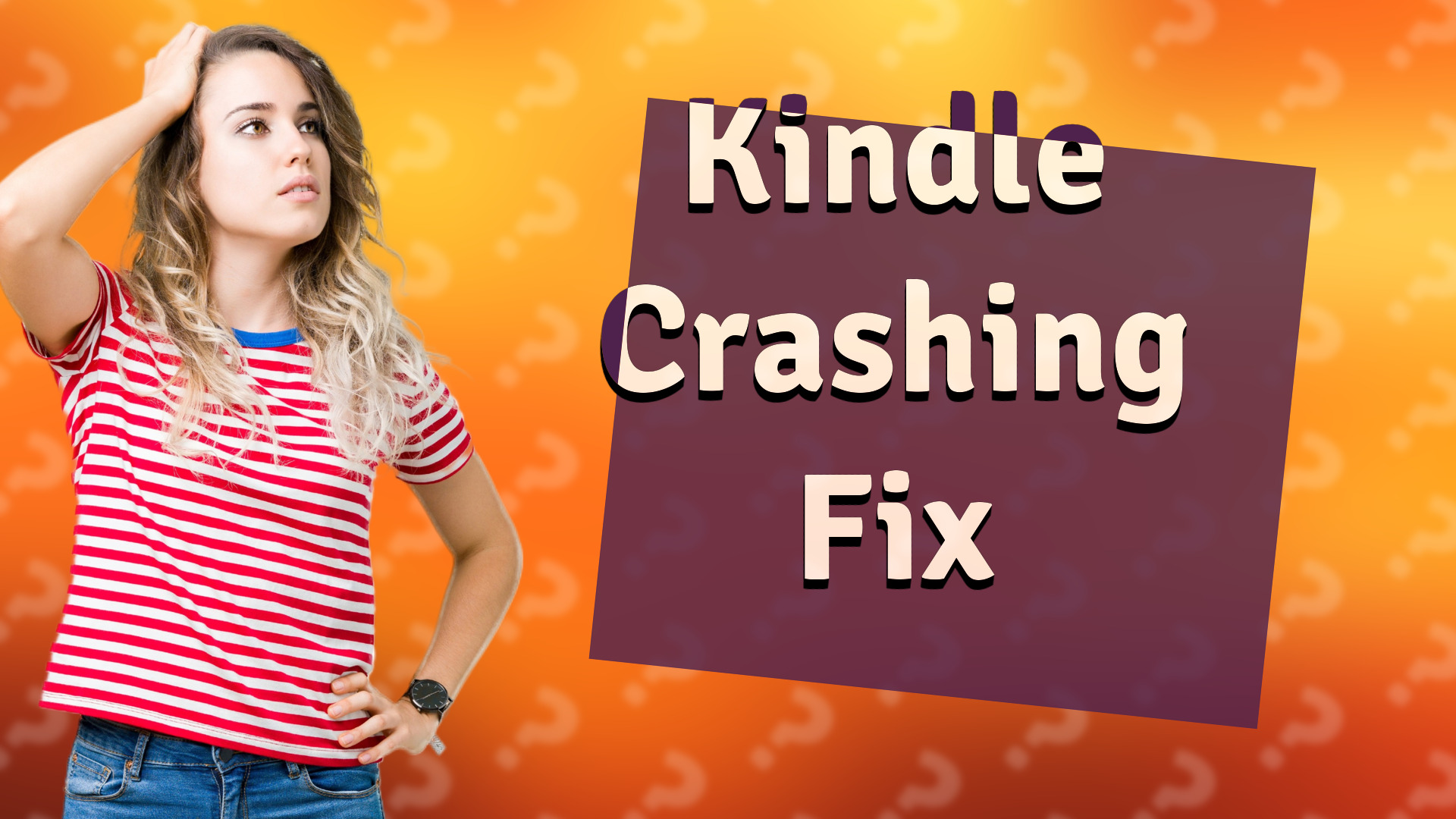 Kindle Crashing Fix
