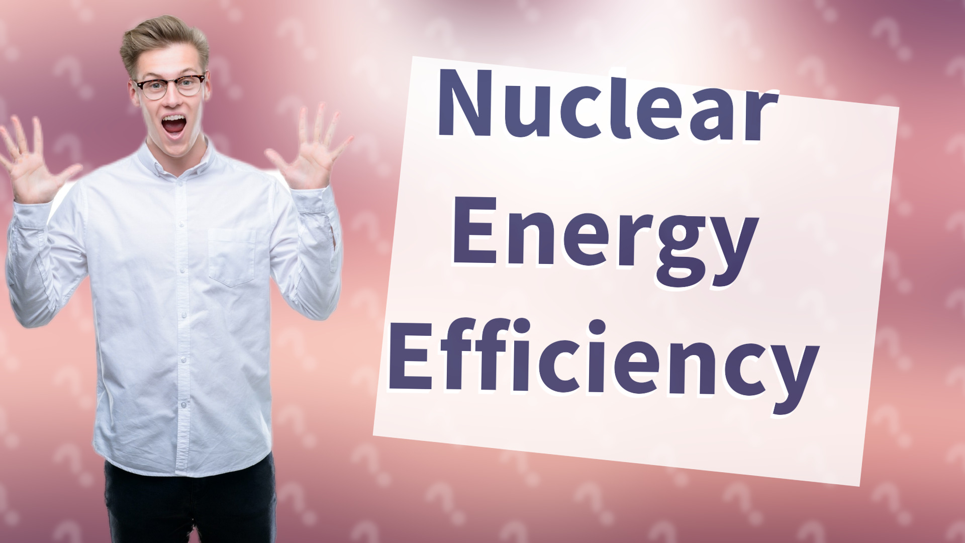 Nuclear Energy Efficiency