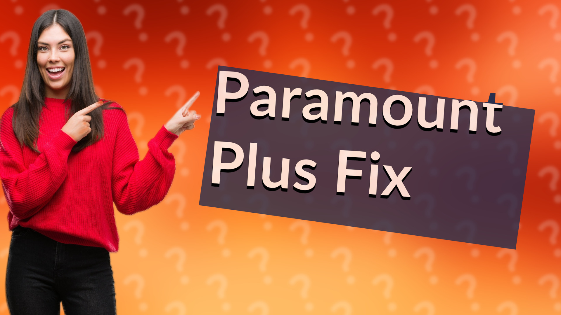Paramount Plus Fix