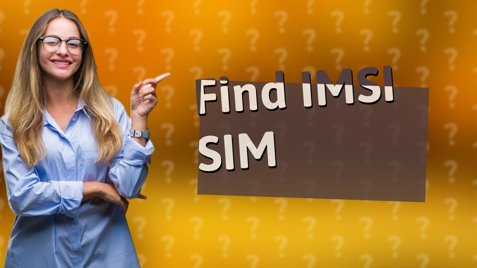 Find IMSI SIM