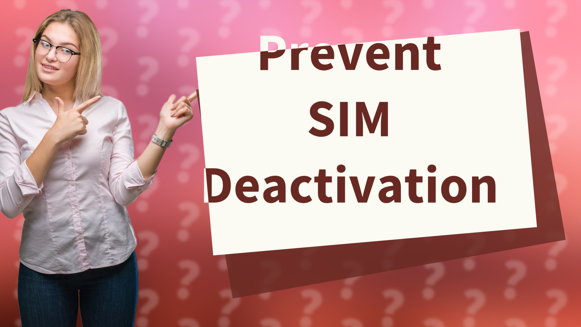 Prevent SIM Deactivation