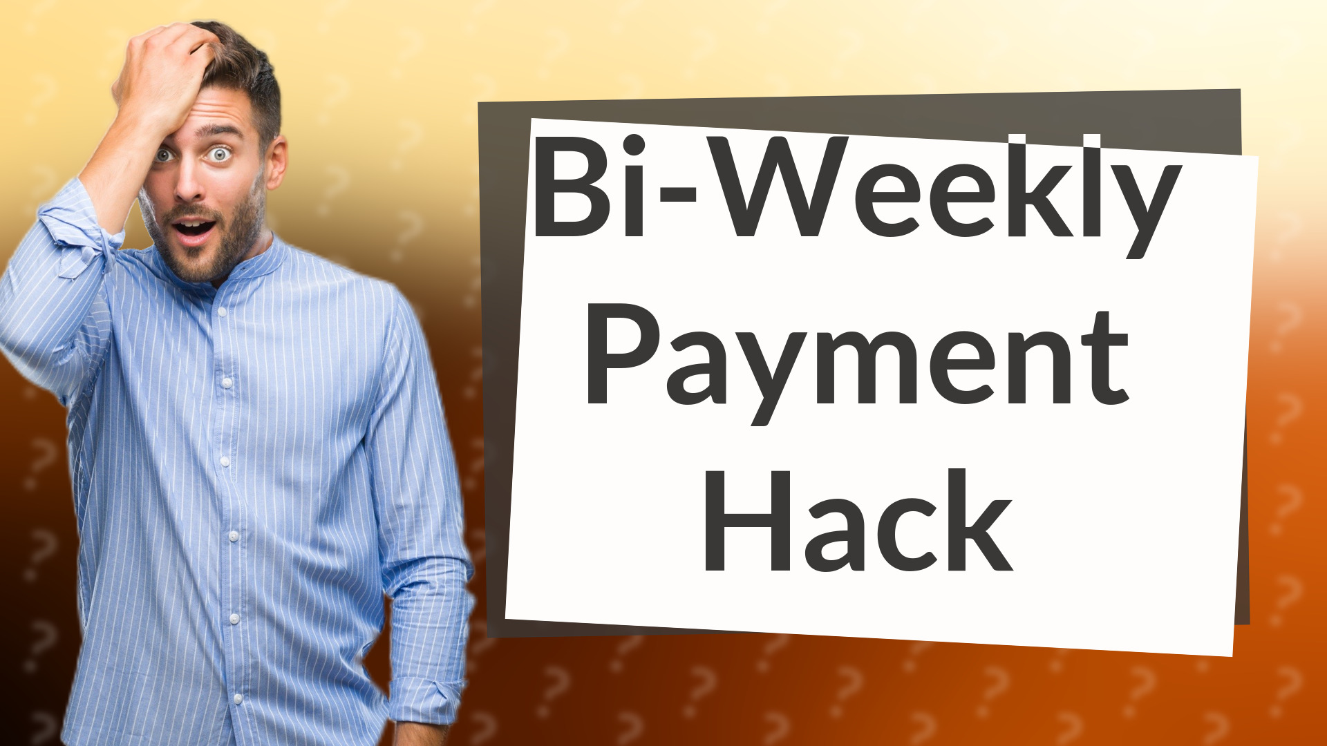 Bi-Weekly Payment Hack