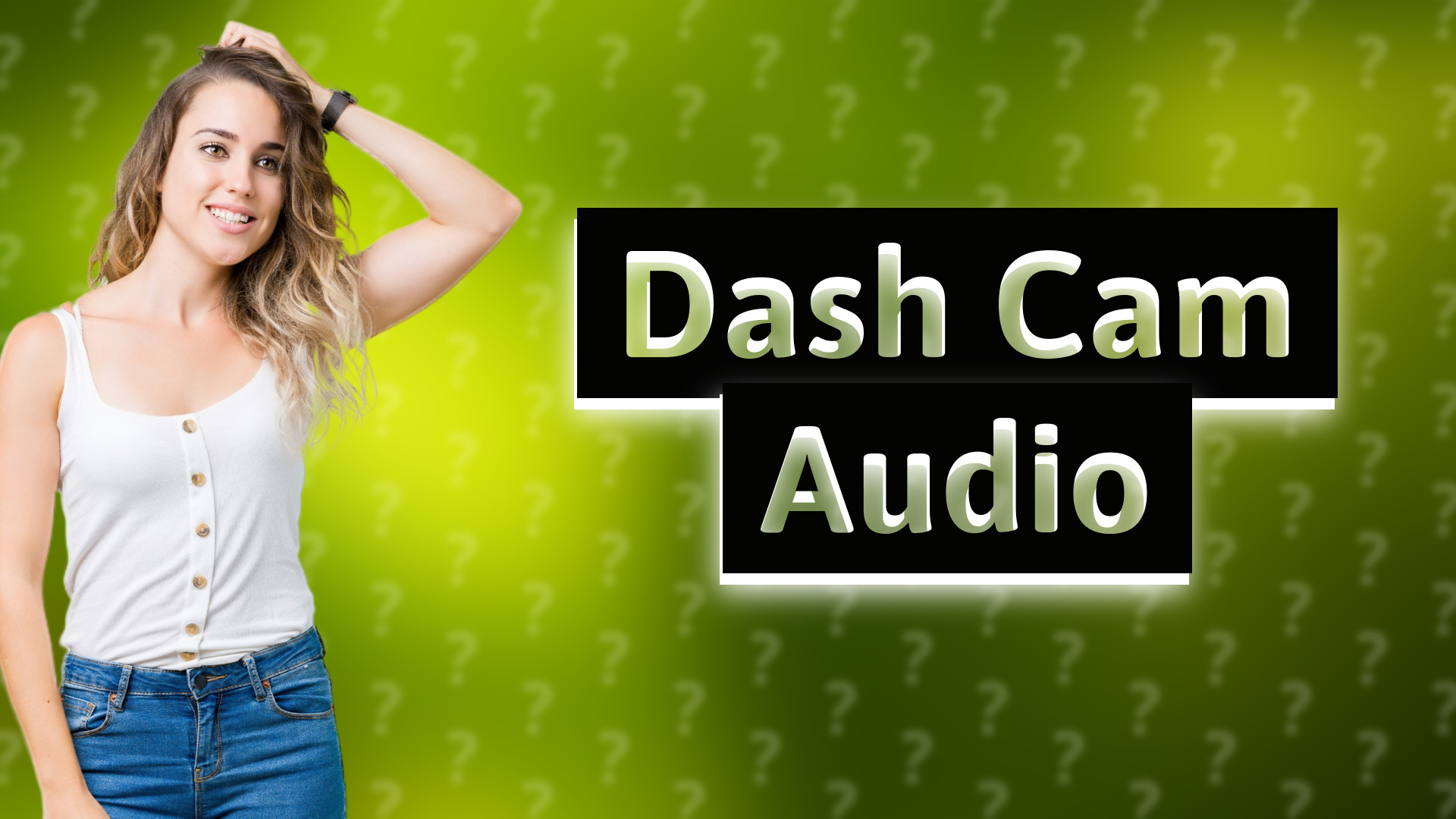 Dash Cam Audio