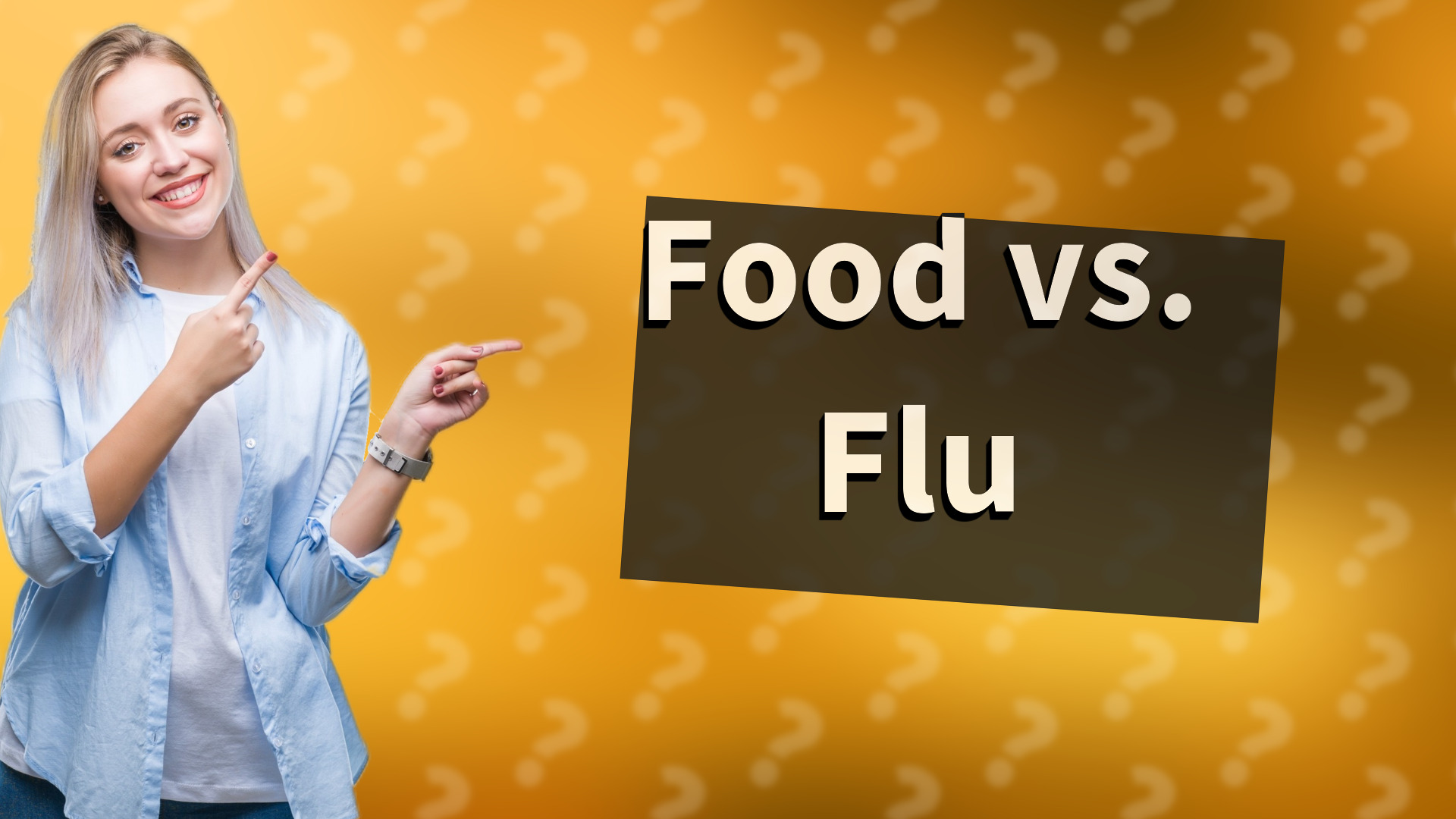 Food vs. Flu