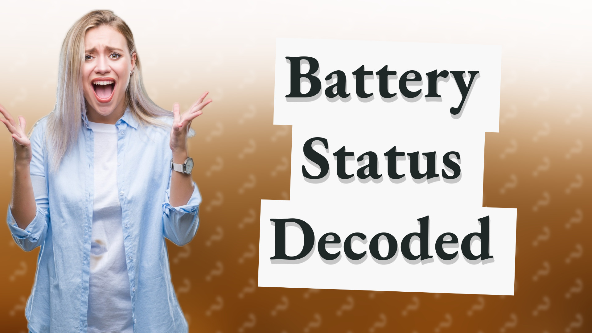 Battery Status Decoded