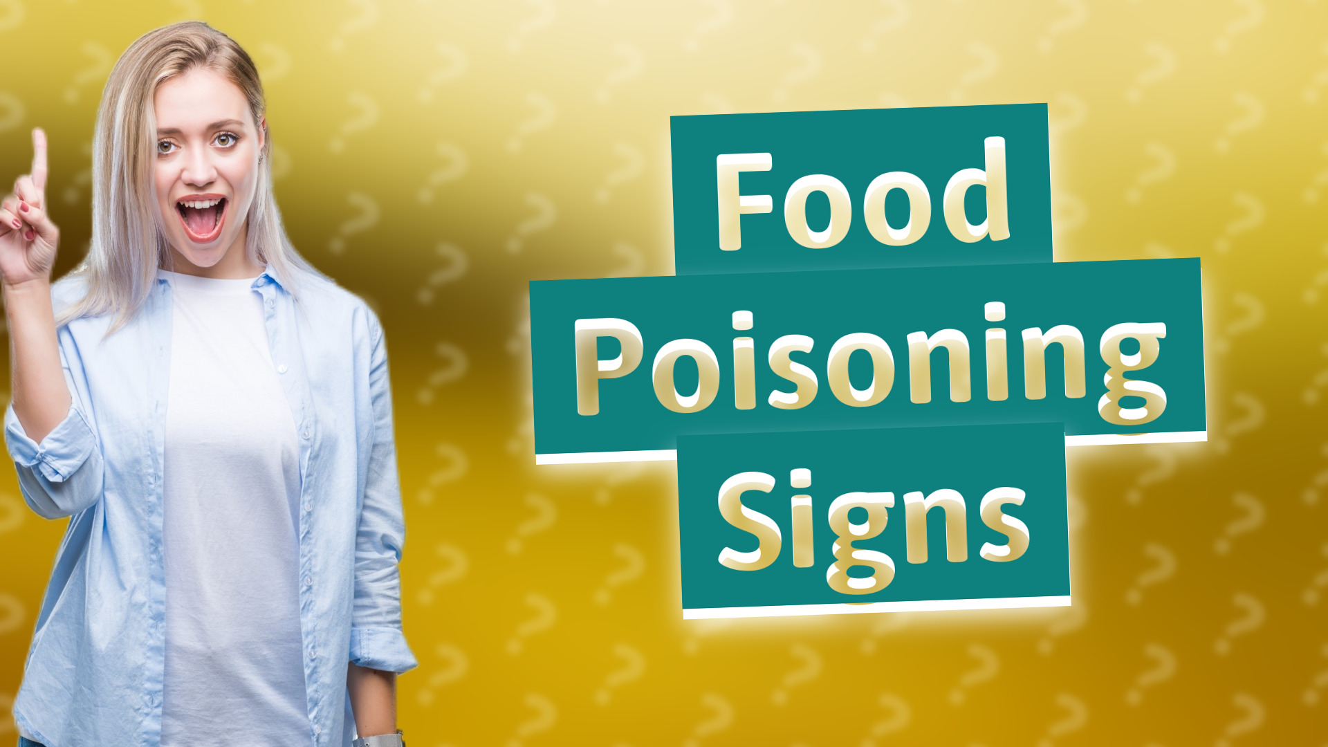 Food Poisoning Signs