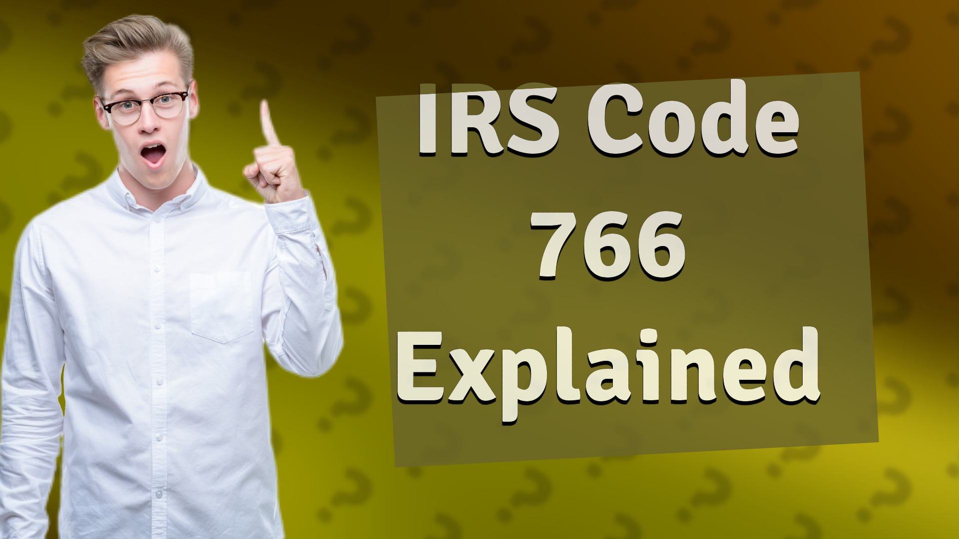 IRS Code 766 Explained
