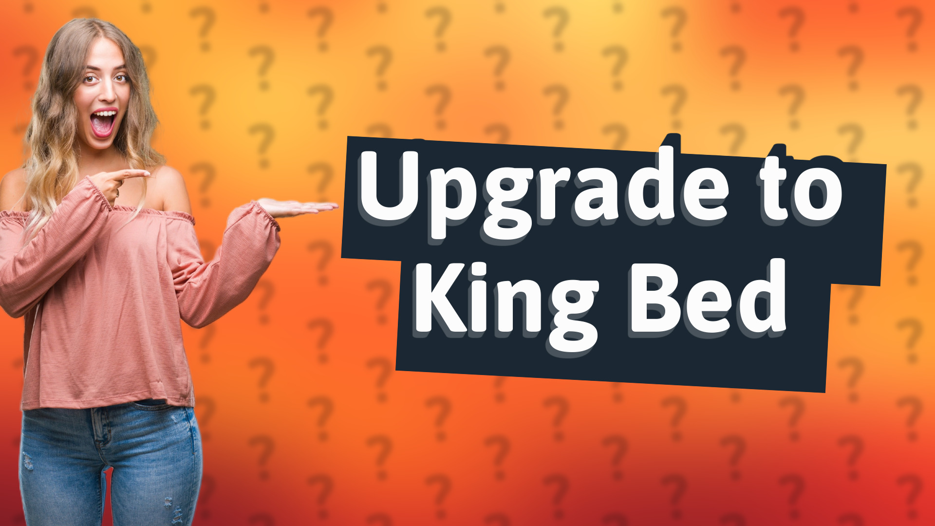 Upgrade to King Bed