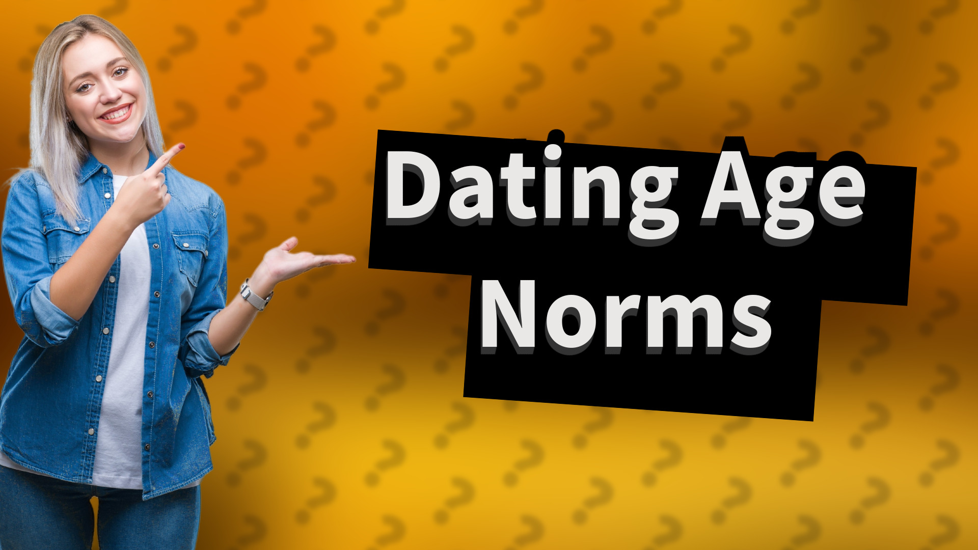 Dating Age Norms