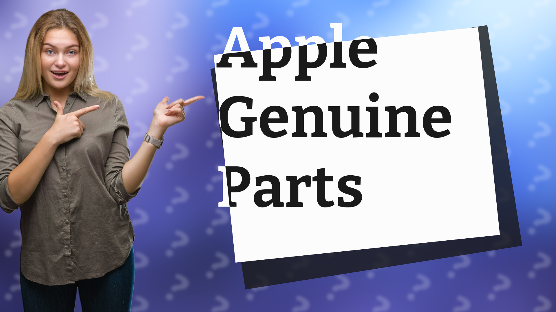 Apple Genuine Parts