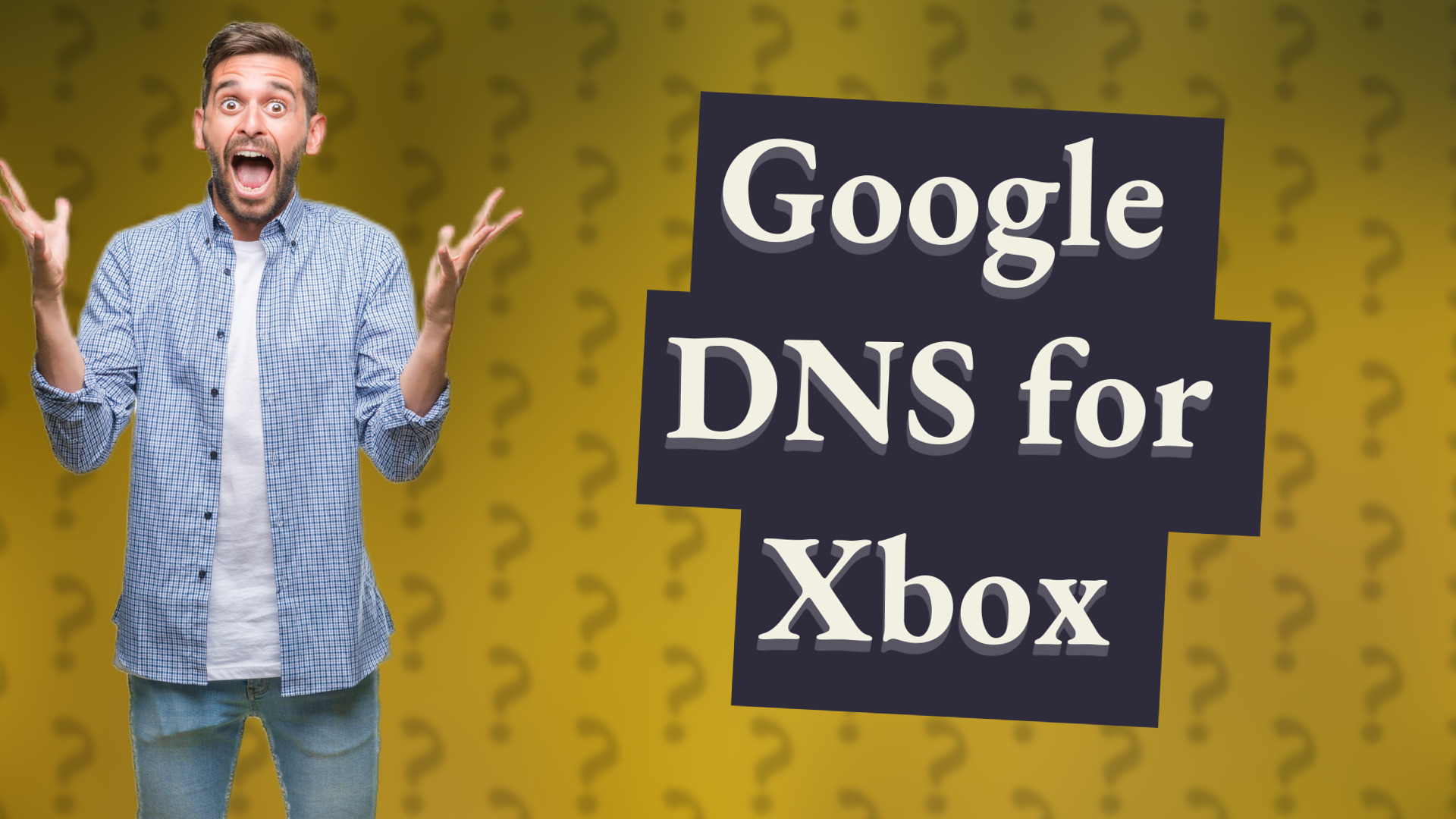 Google DNS for Xbox