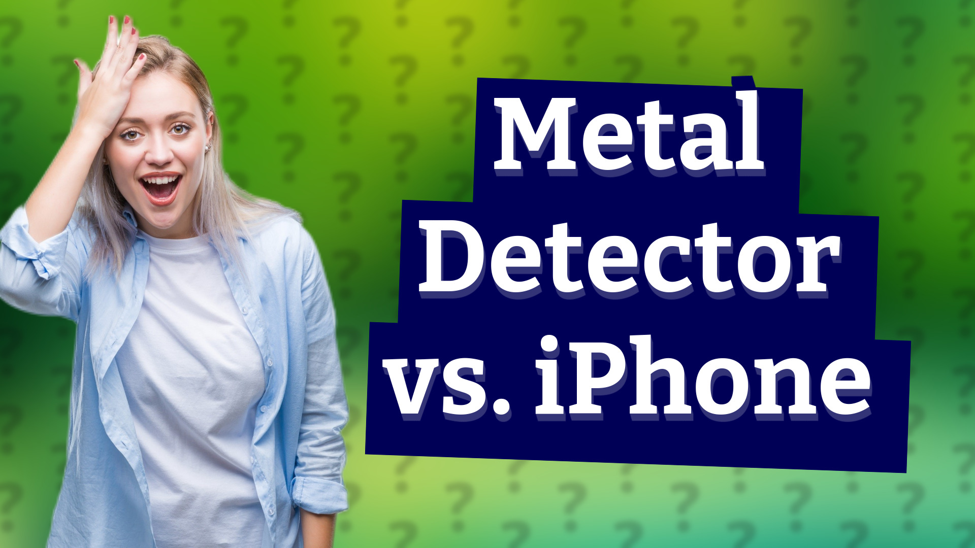 Metal Detector vs. iPhone