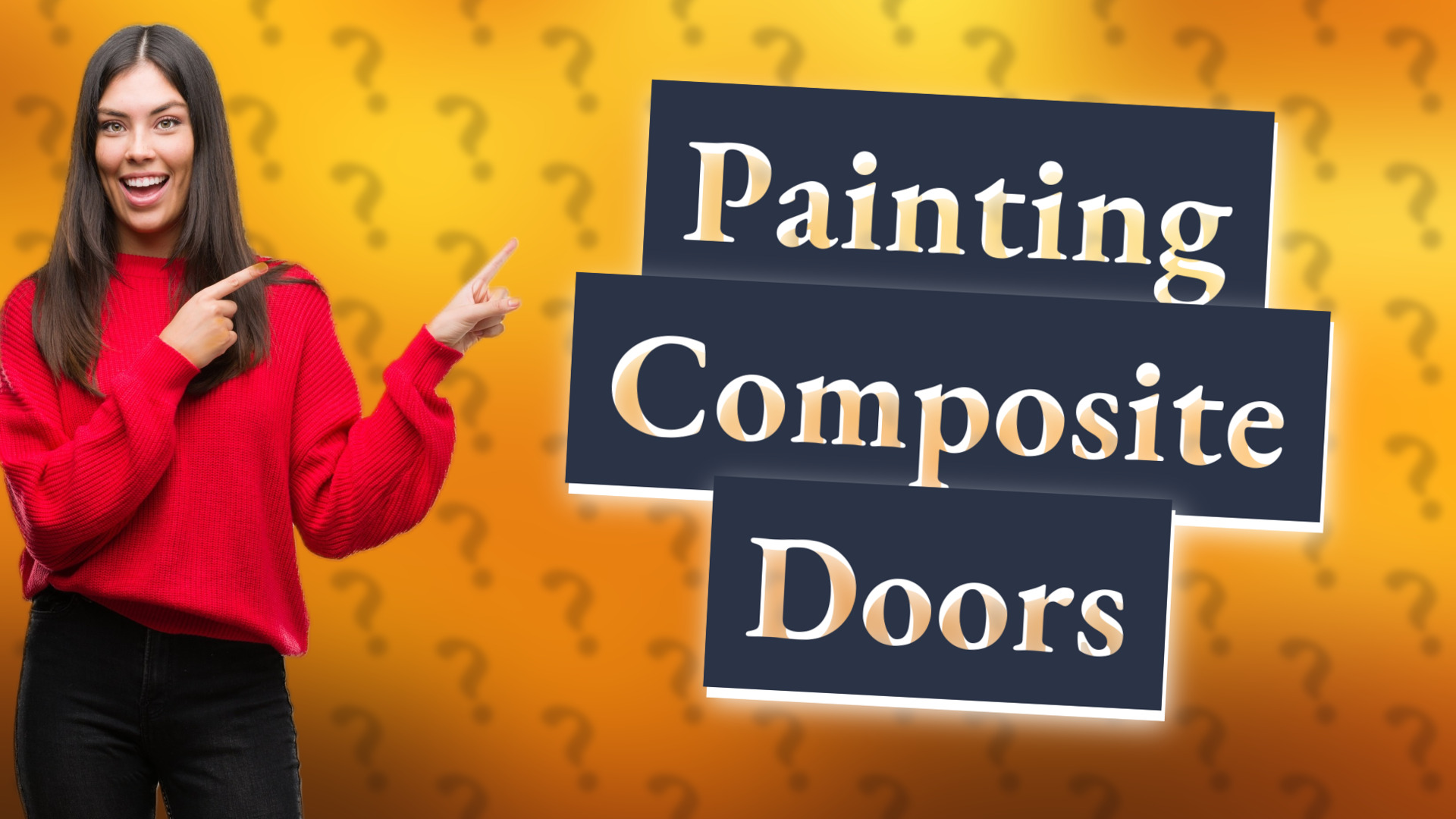 Painting Composite Doors