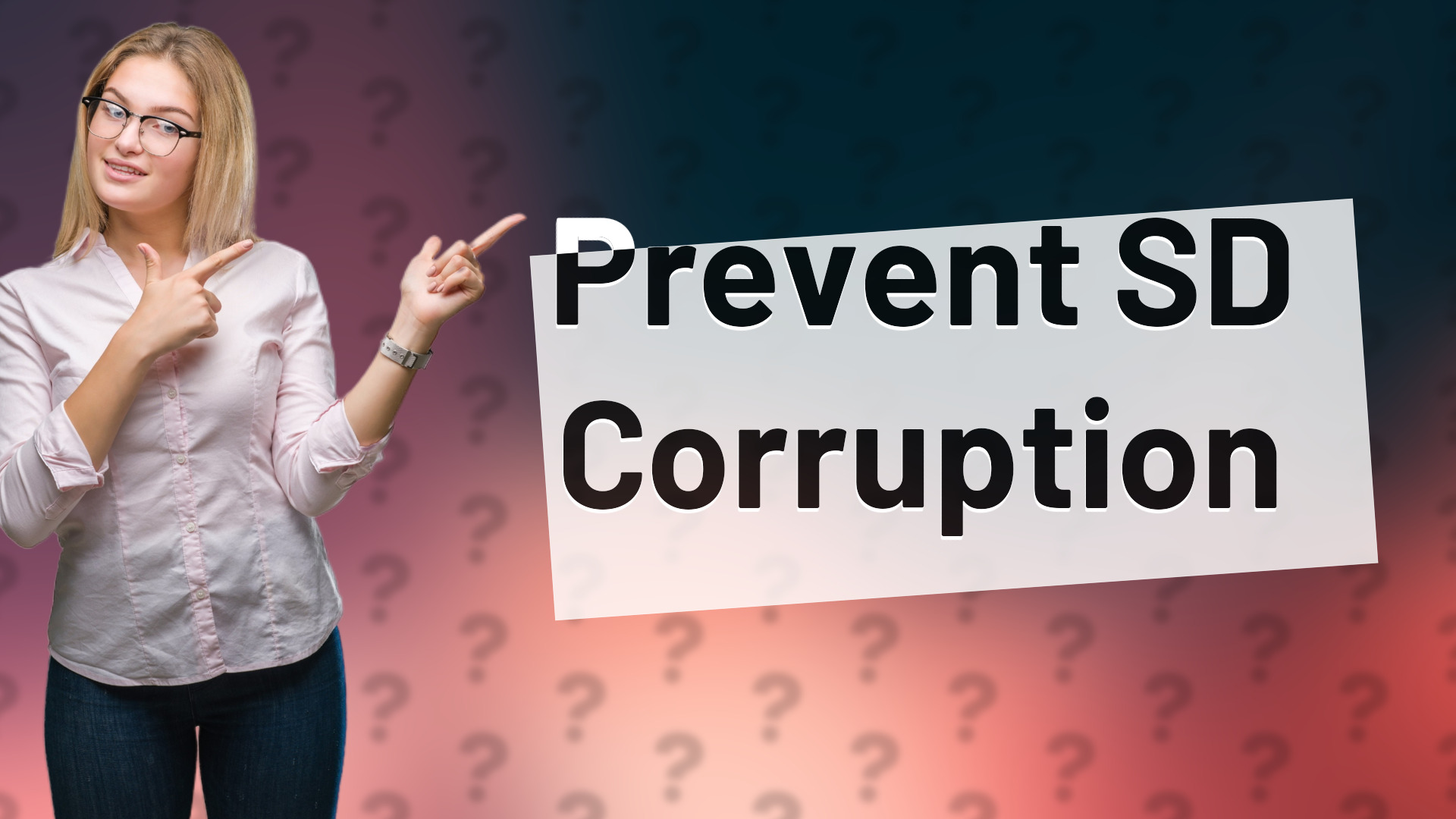 Prevent SD Corruption