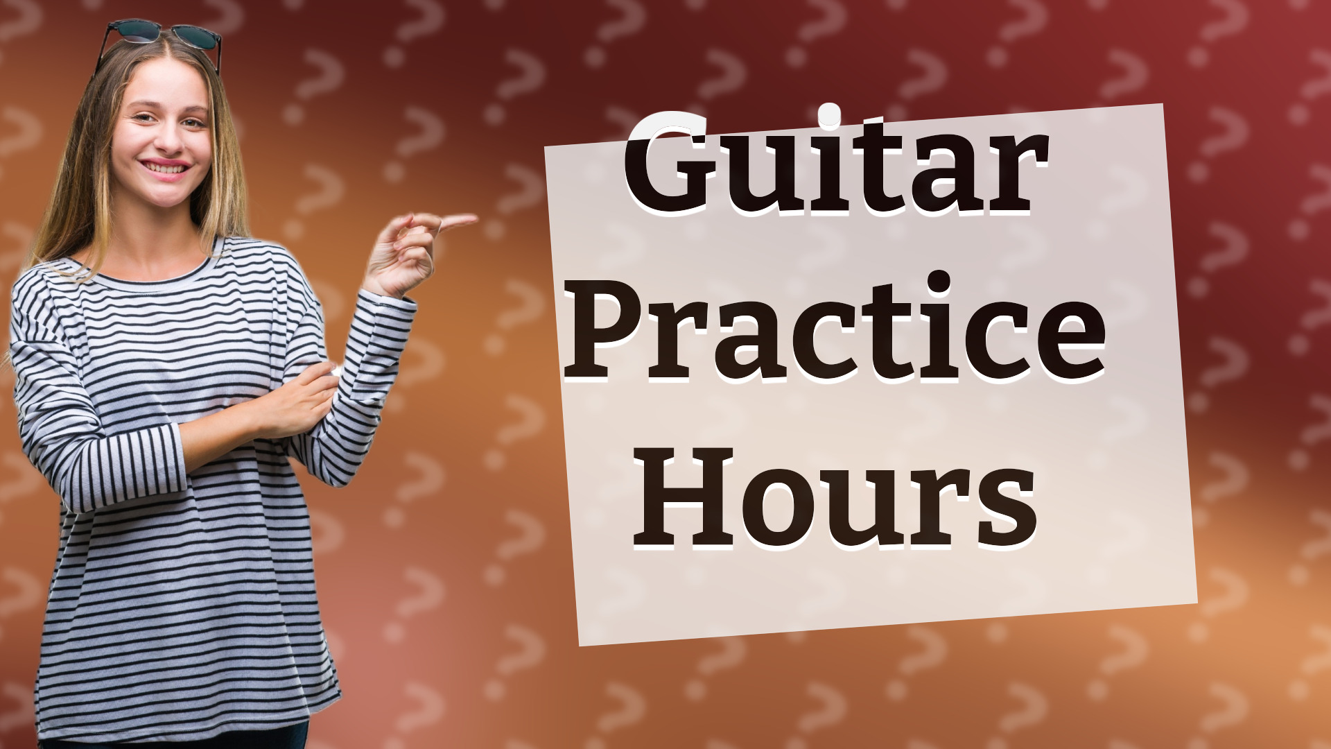 Guitar Practice Hours