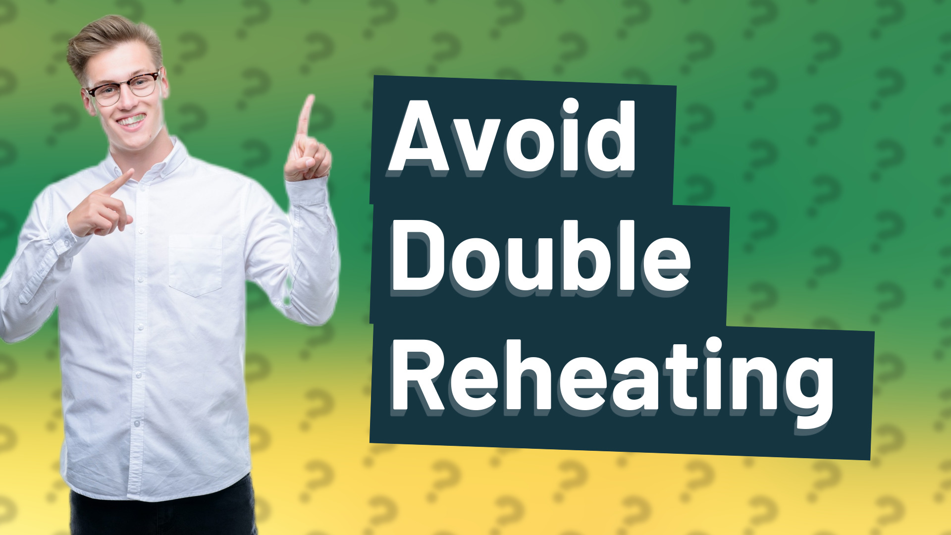 Avoid Double Reheating