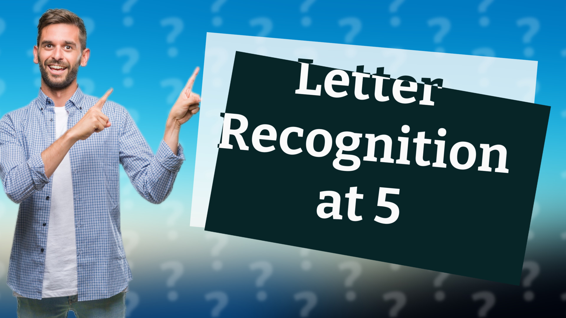 Letter Recognition at 5