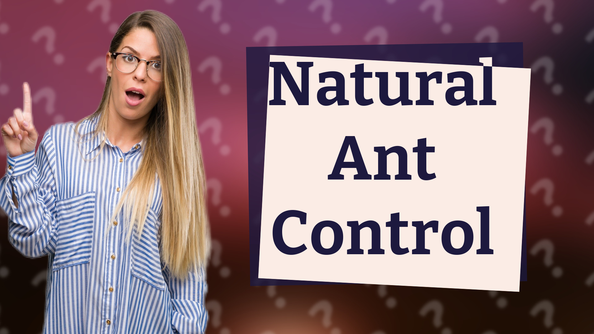 Natural Ant Control