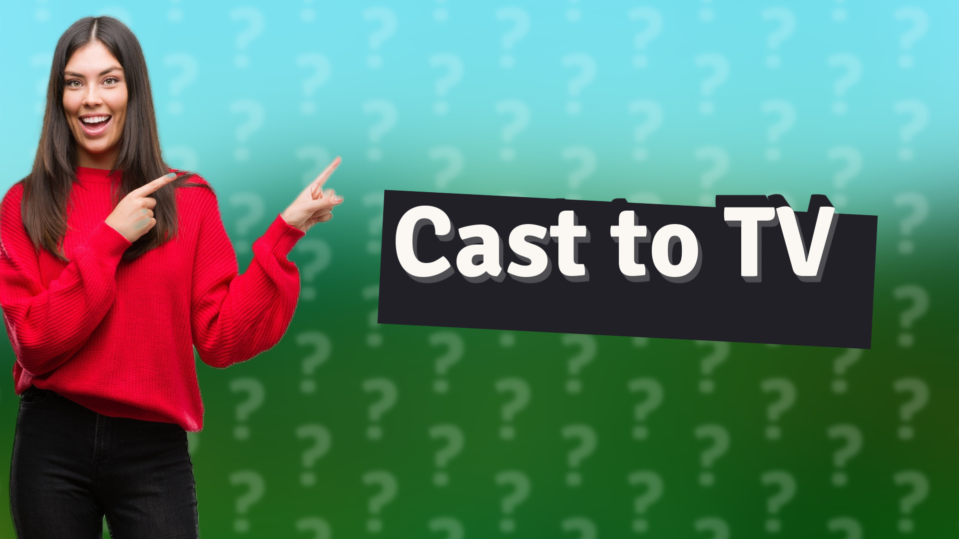 Cast to TV