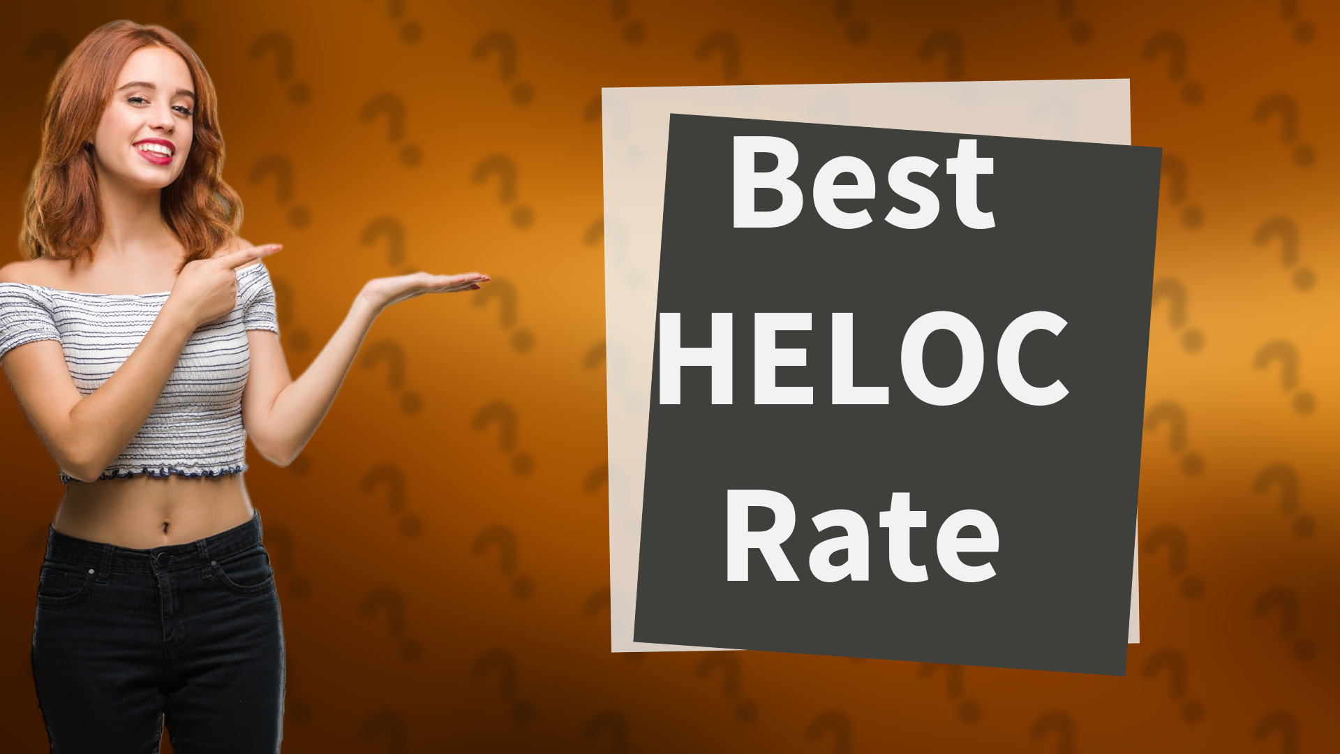 Best HELOC Rate