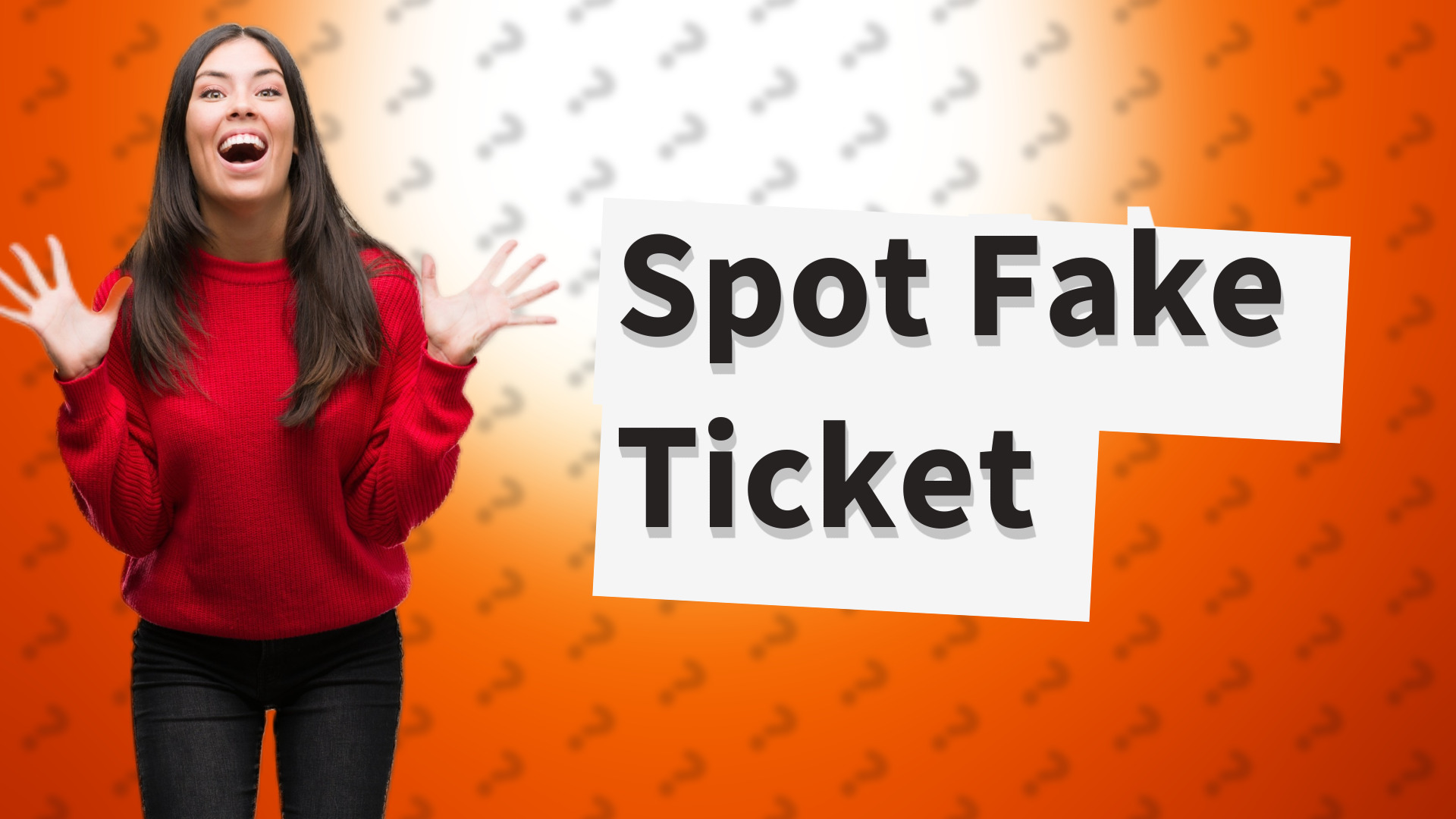 Spot Fake Ticket