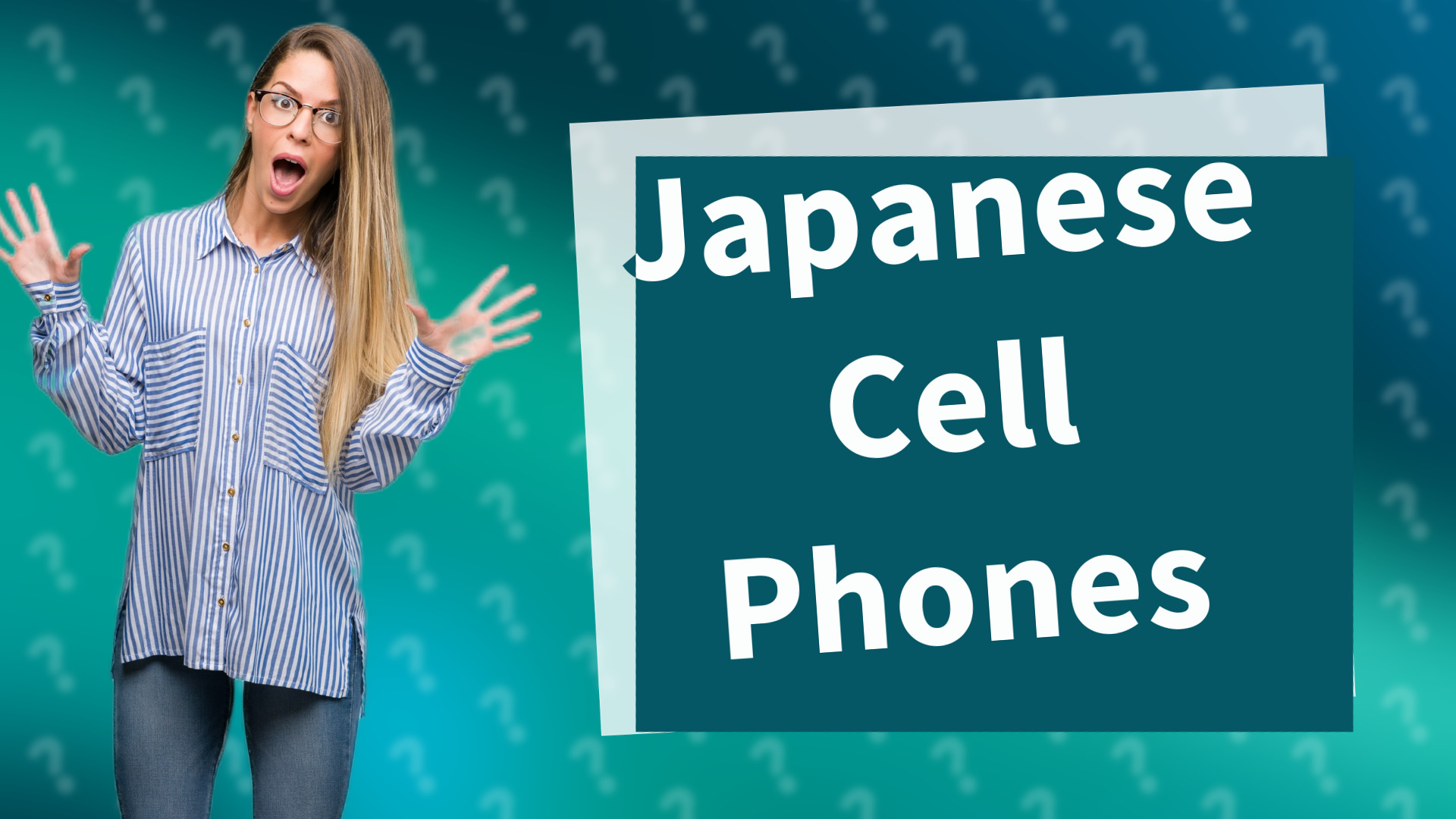 Japanese Cell Phones
