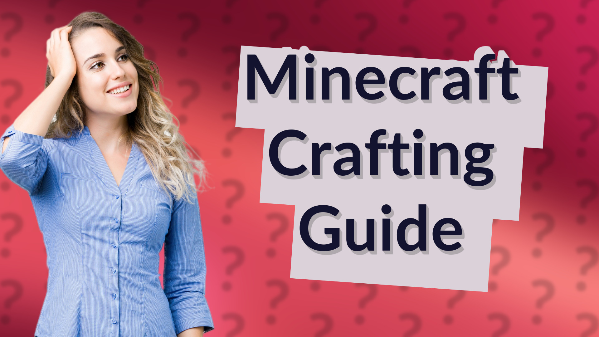 Minecraft Crafting Guide