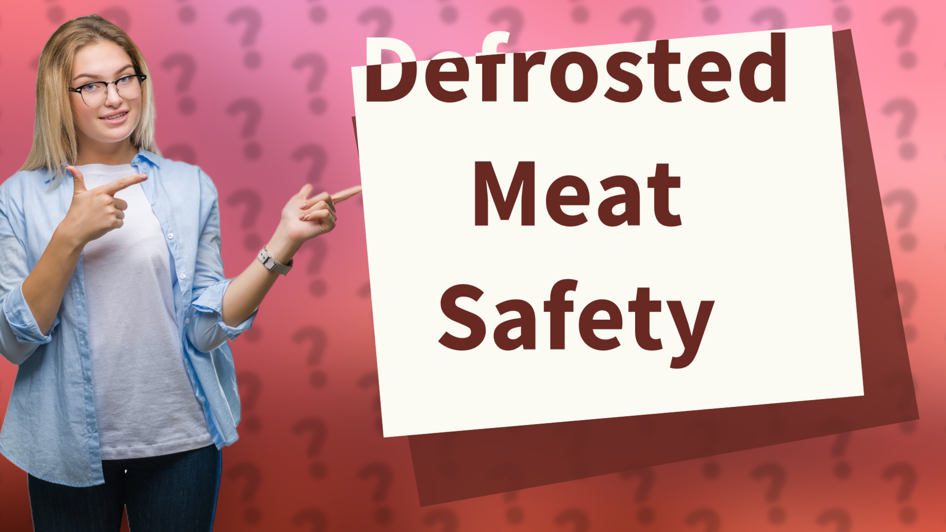 Defrosted Meat Safety