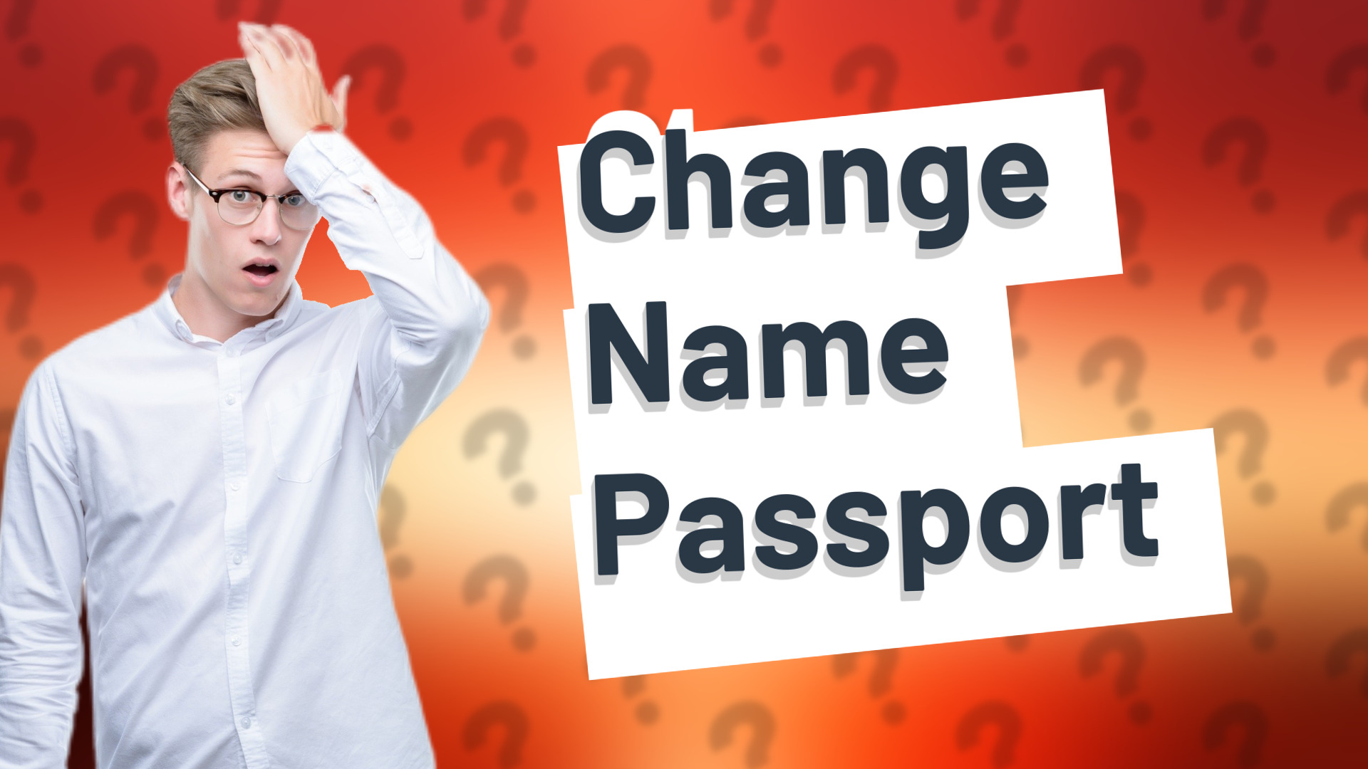 Change Name Passport