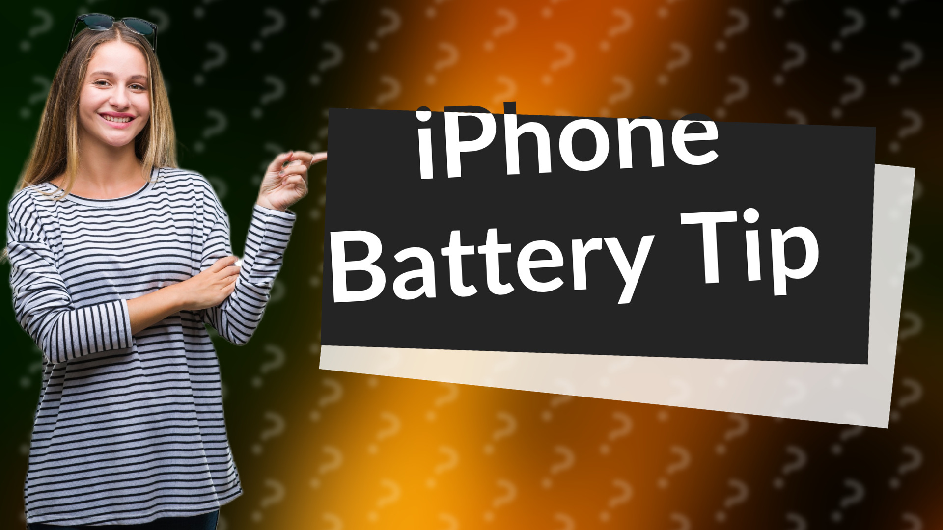 iPhone Battery Tip