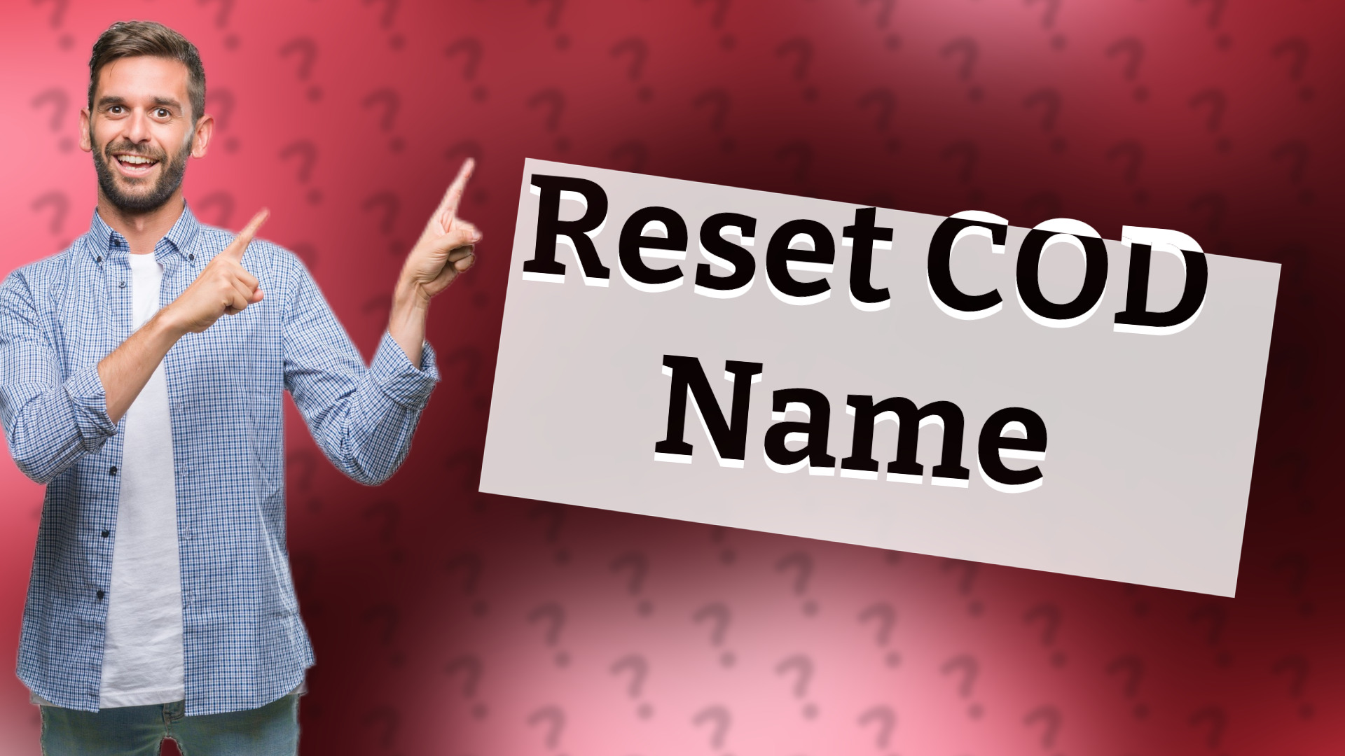 Reset COD Name
