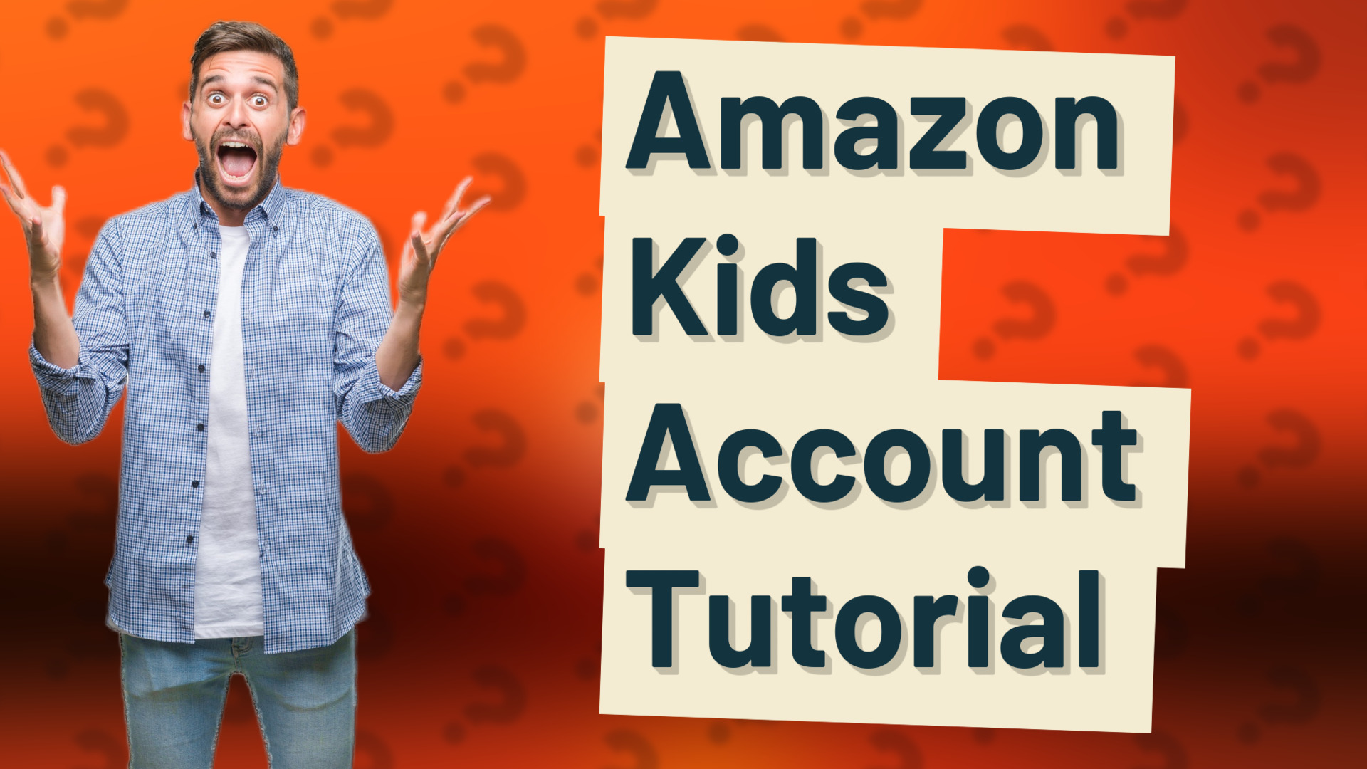 Amazon Kids Account Tutorial