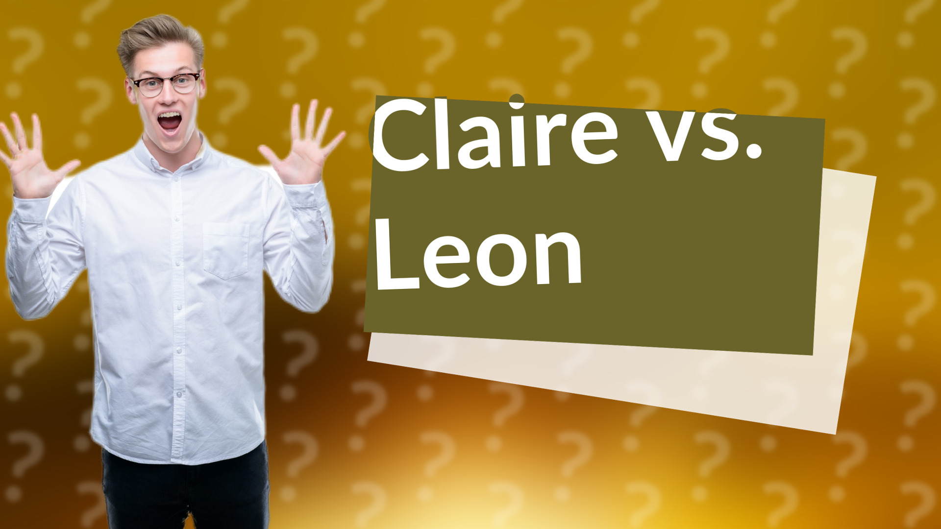 Claire vs. Leon