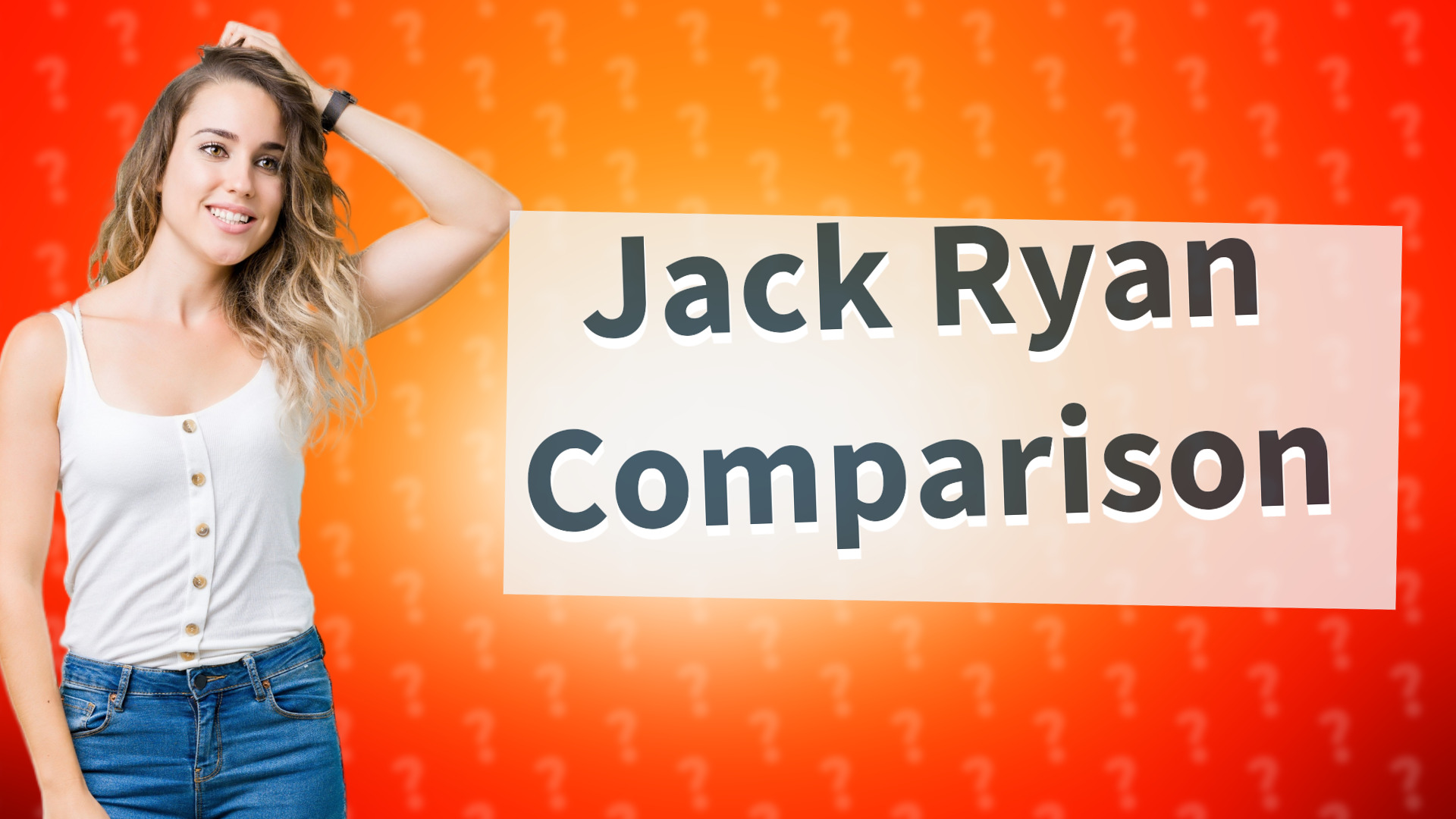 Jack Ryan Comparison