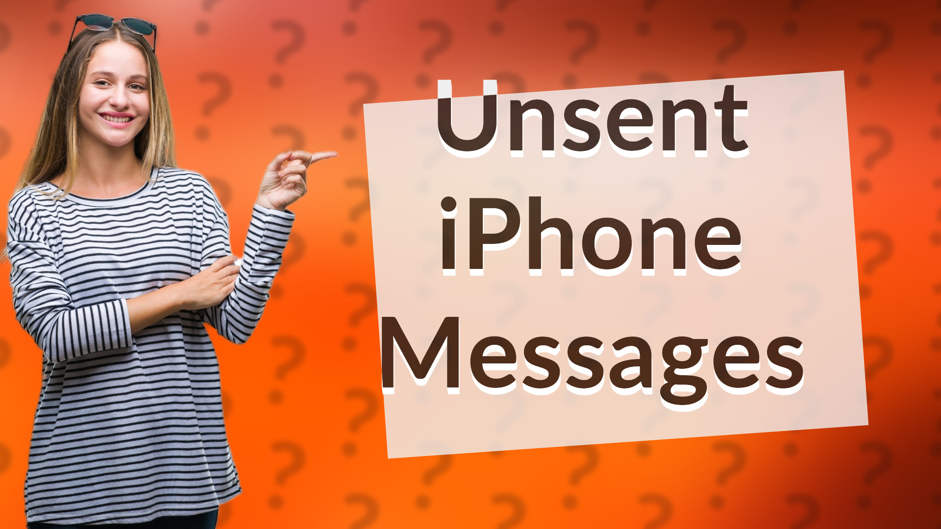 Unsent iPhone Messages