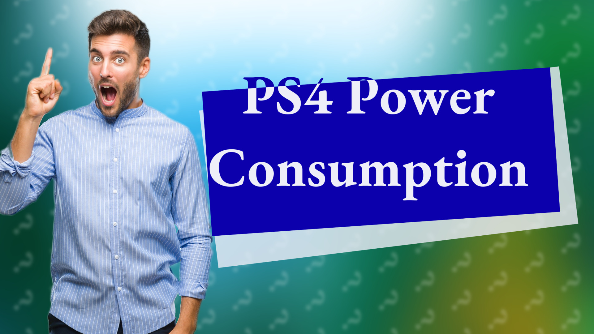 PS4 Power Consumption