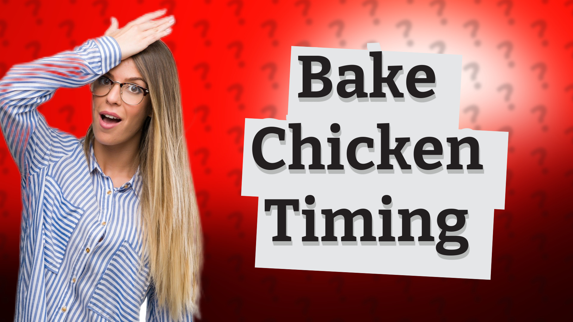 Bake Chicken Timing