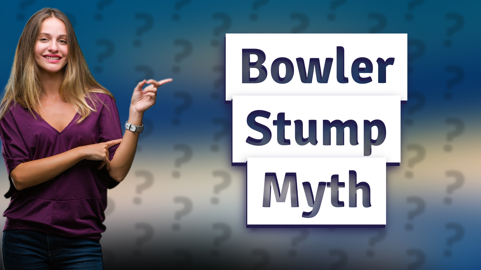 Bowler Stump Myth