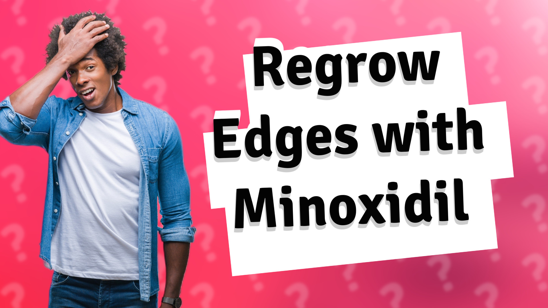 Regrow Edges with Minoxidil