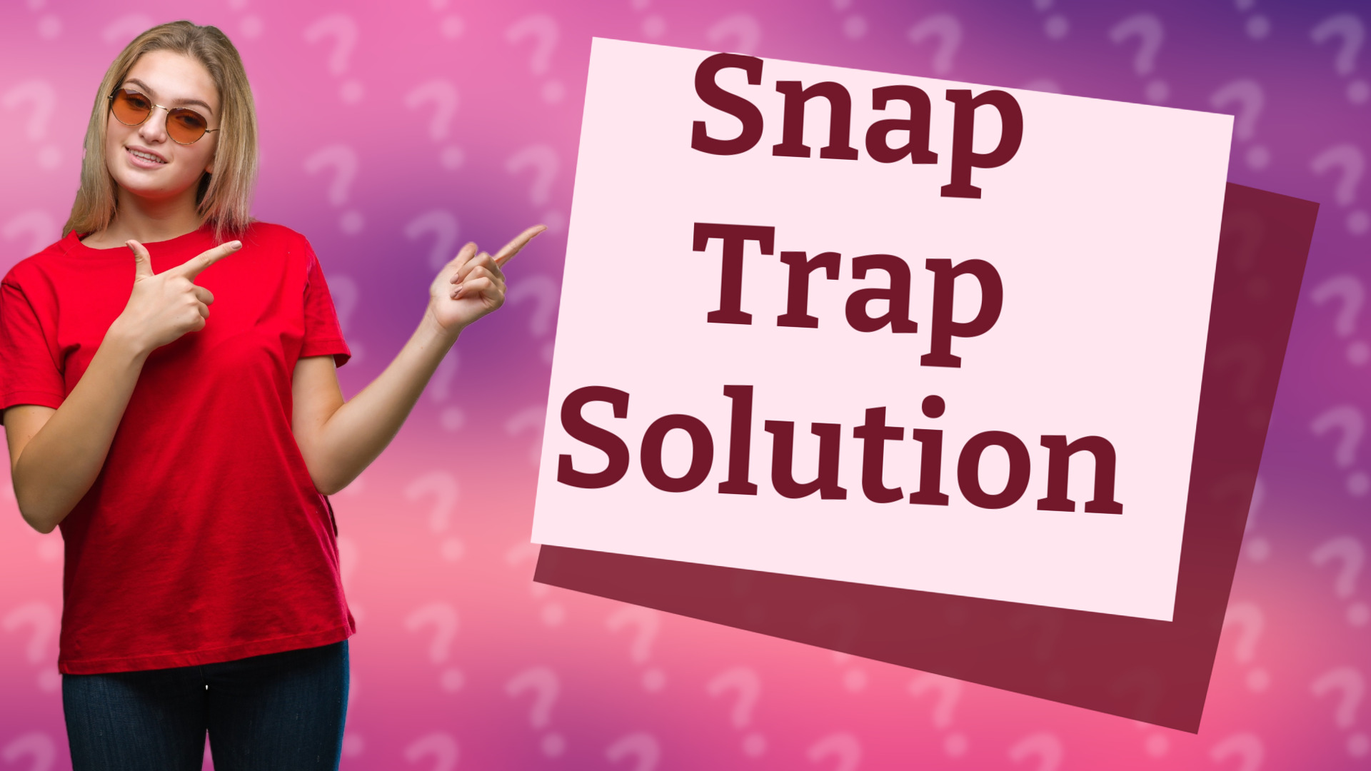 Snap Trap Solution
