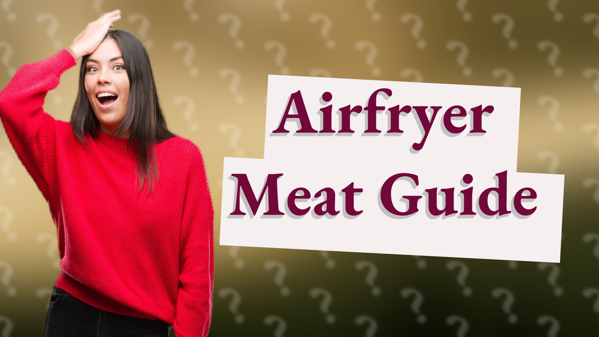 Airfryer Meat Guide