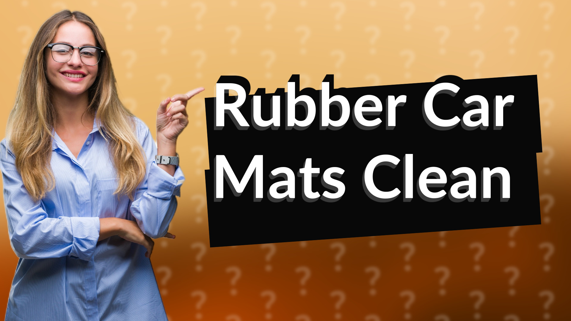 Rubber Car Mats Clean