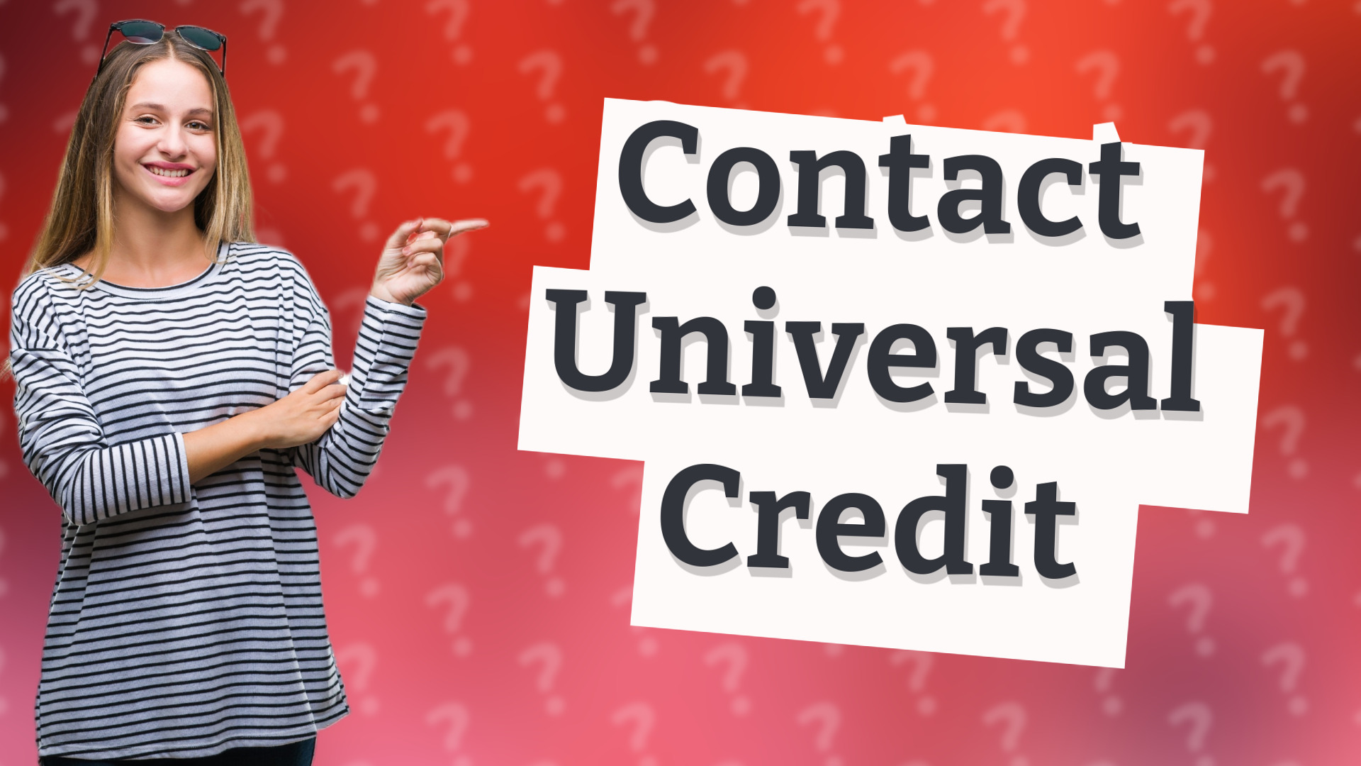 Contact Universal Credit