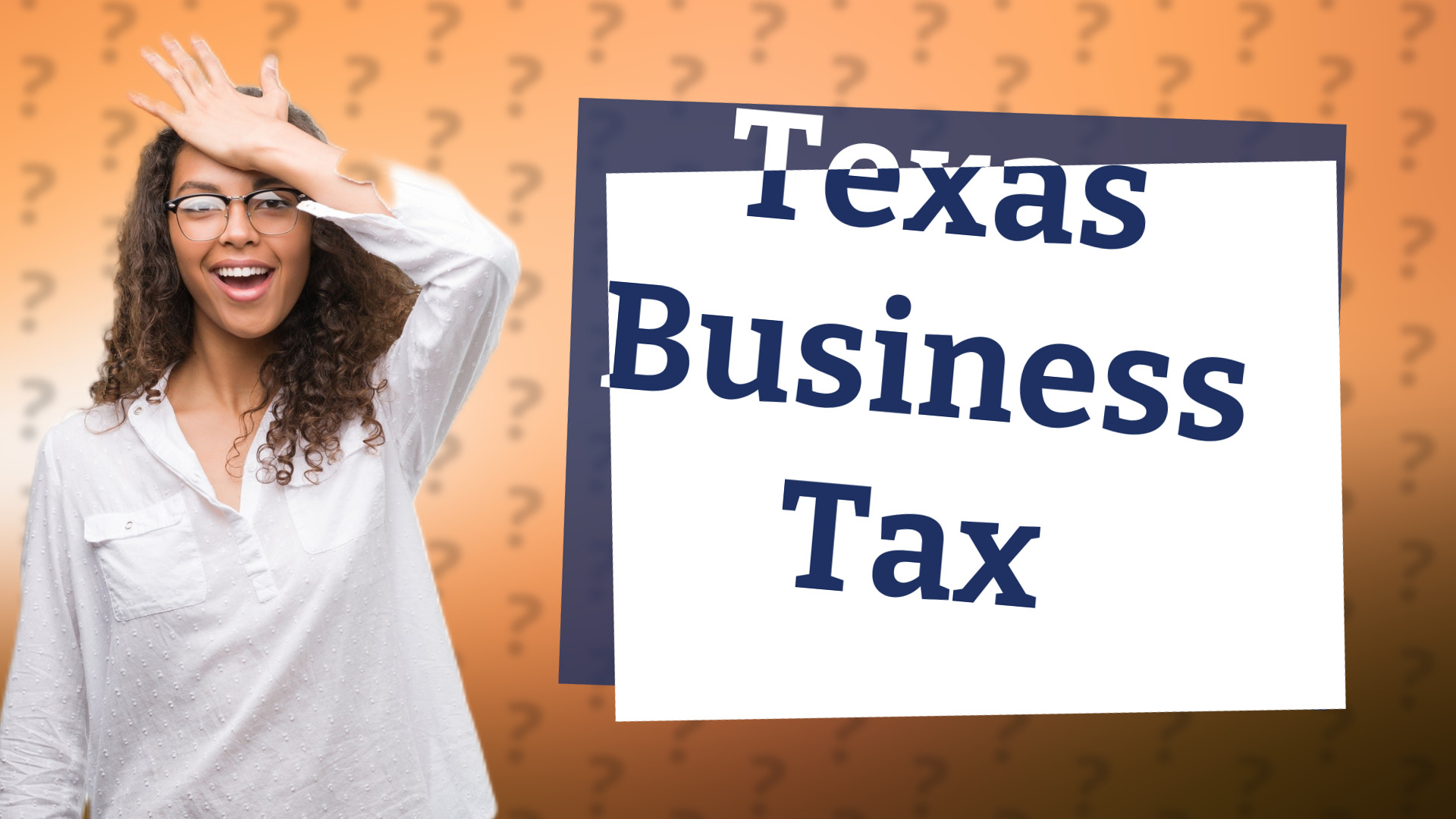 Texas Business Tax