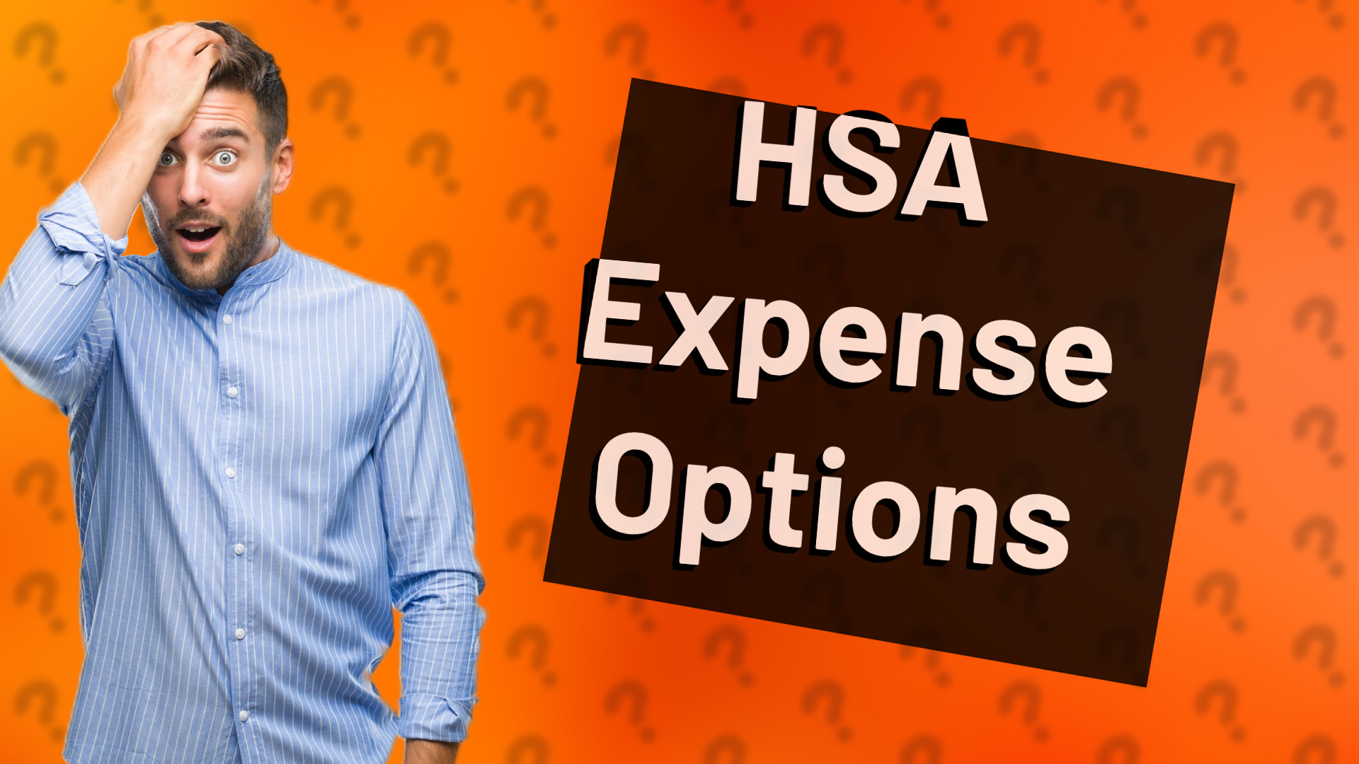HSA Expense Options