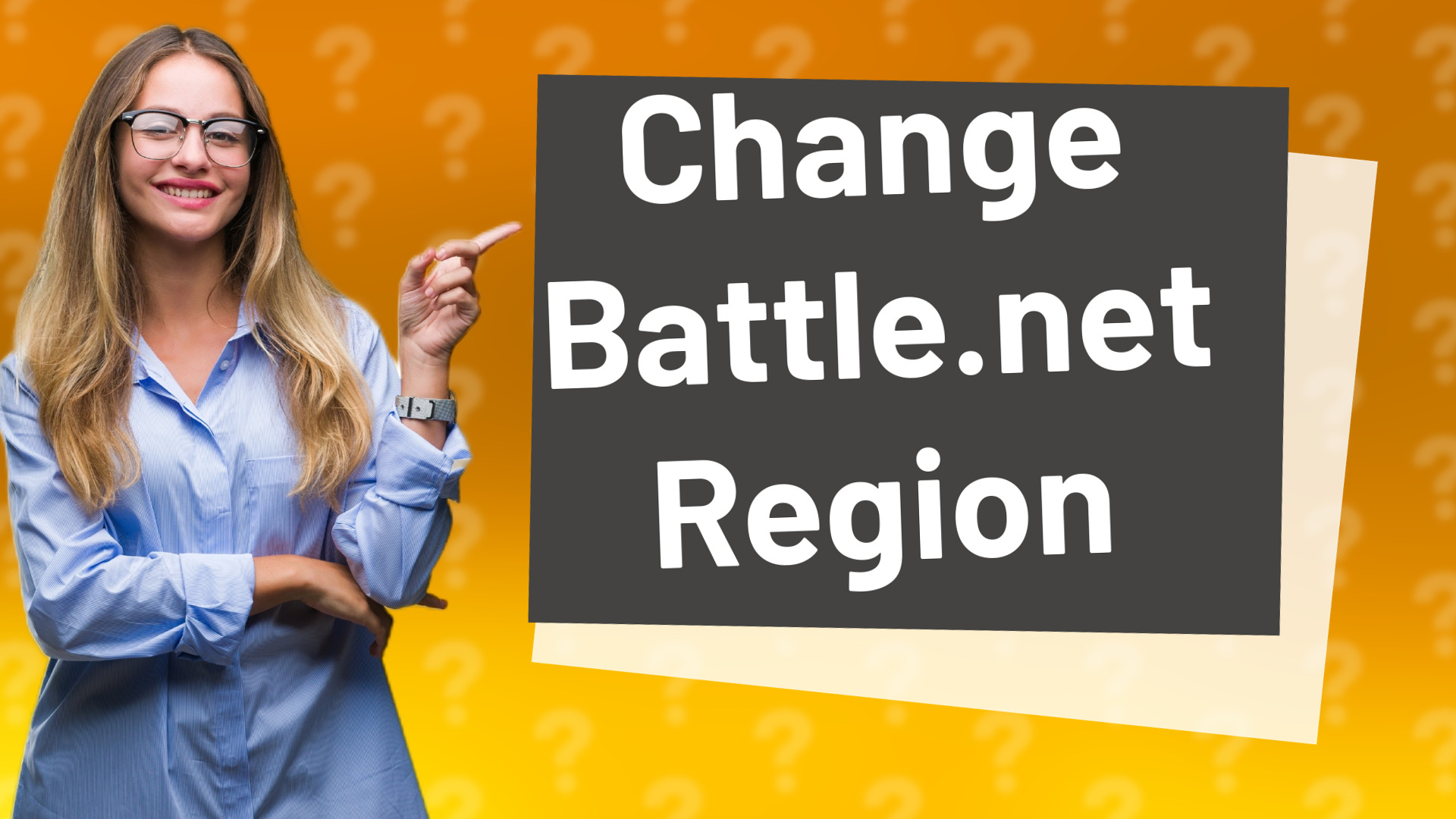 Change Battle.net Region