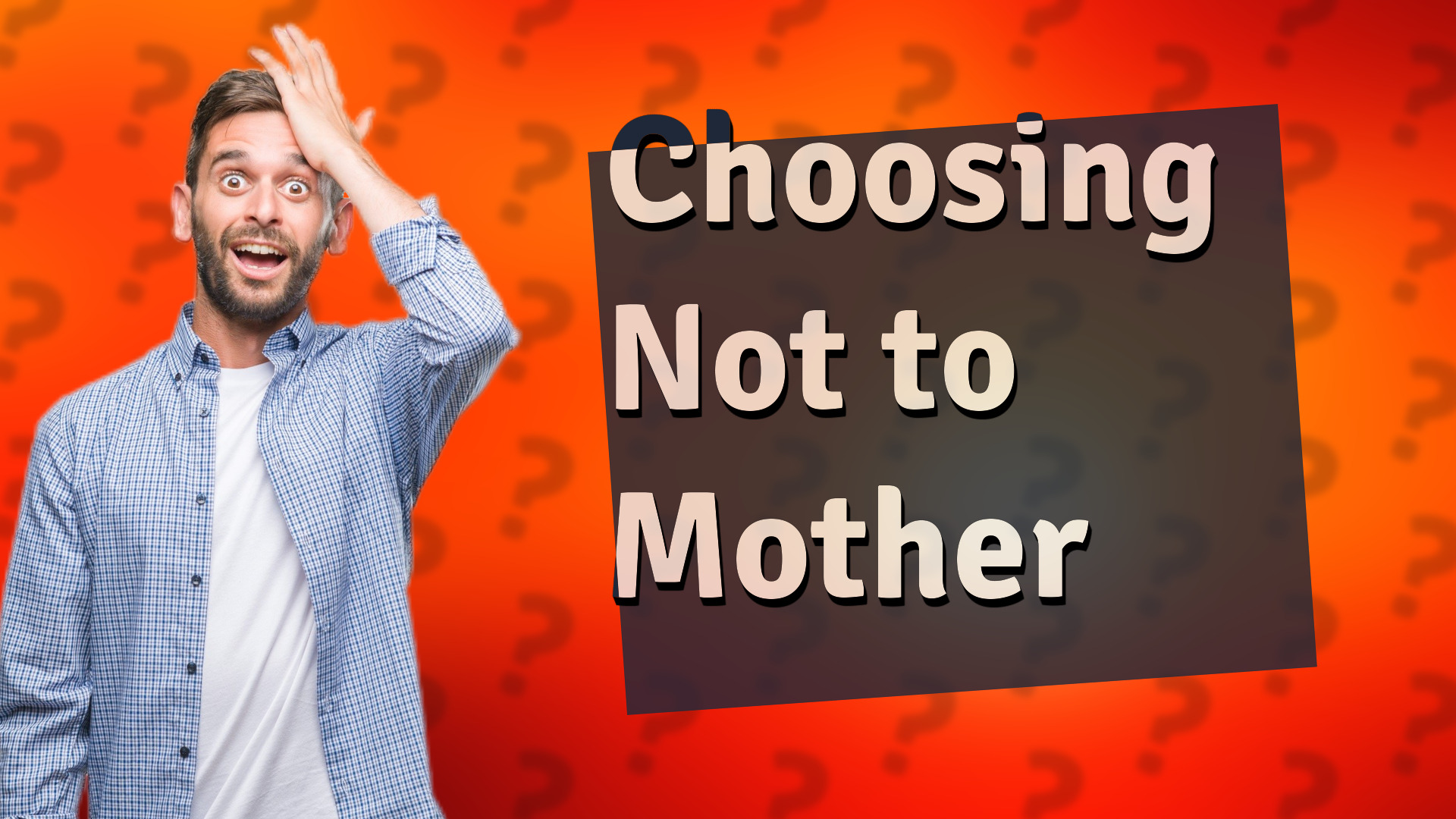Choosing Not to Mother