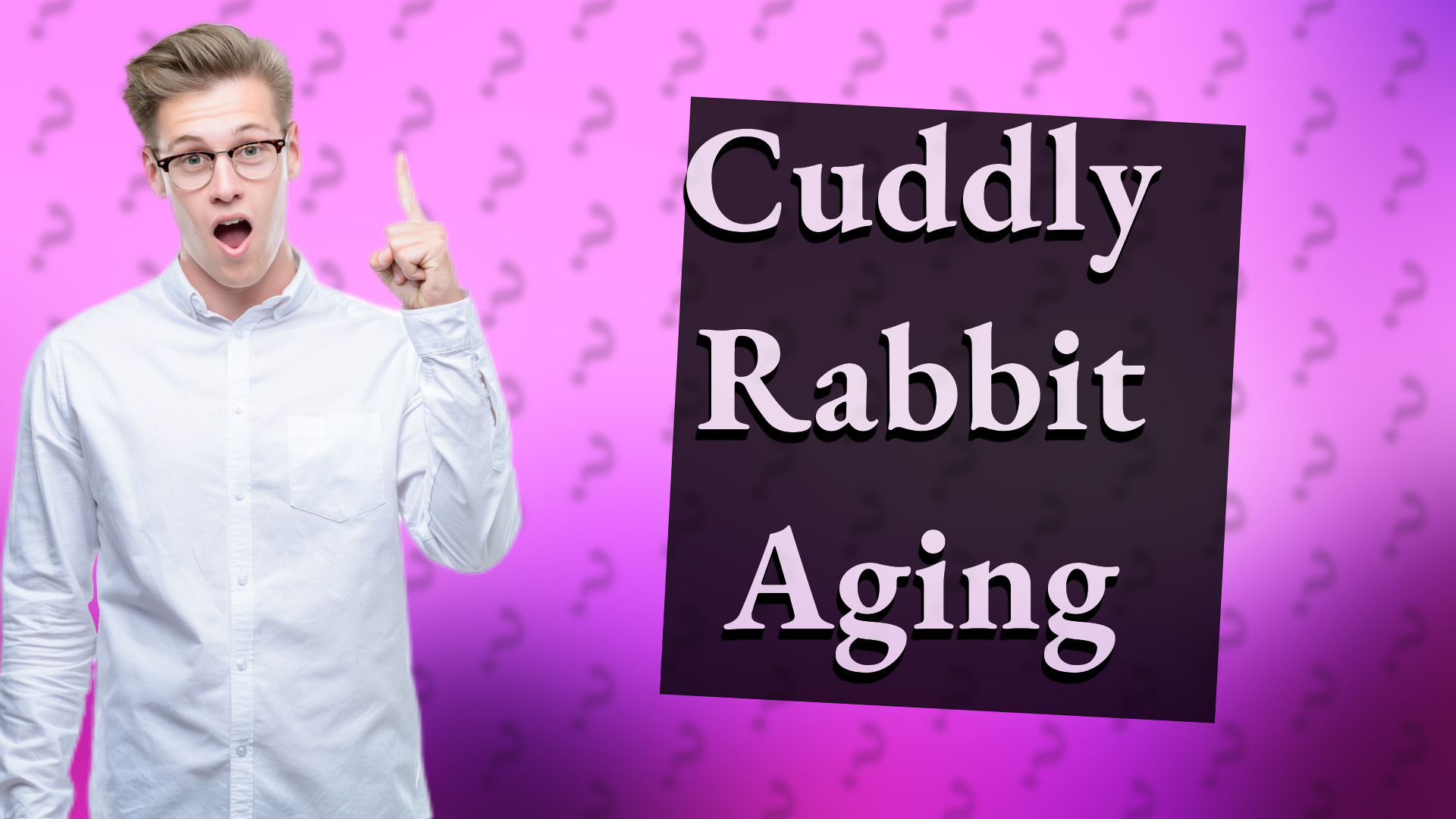 Cuddly Rabbit Aging