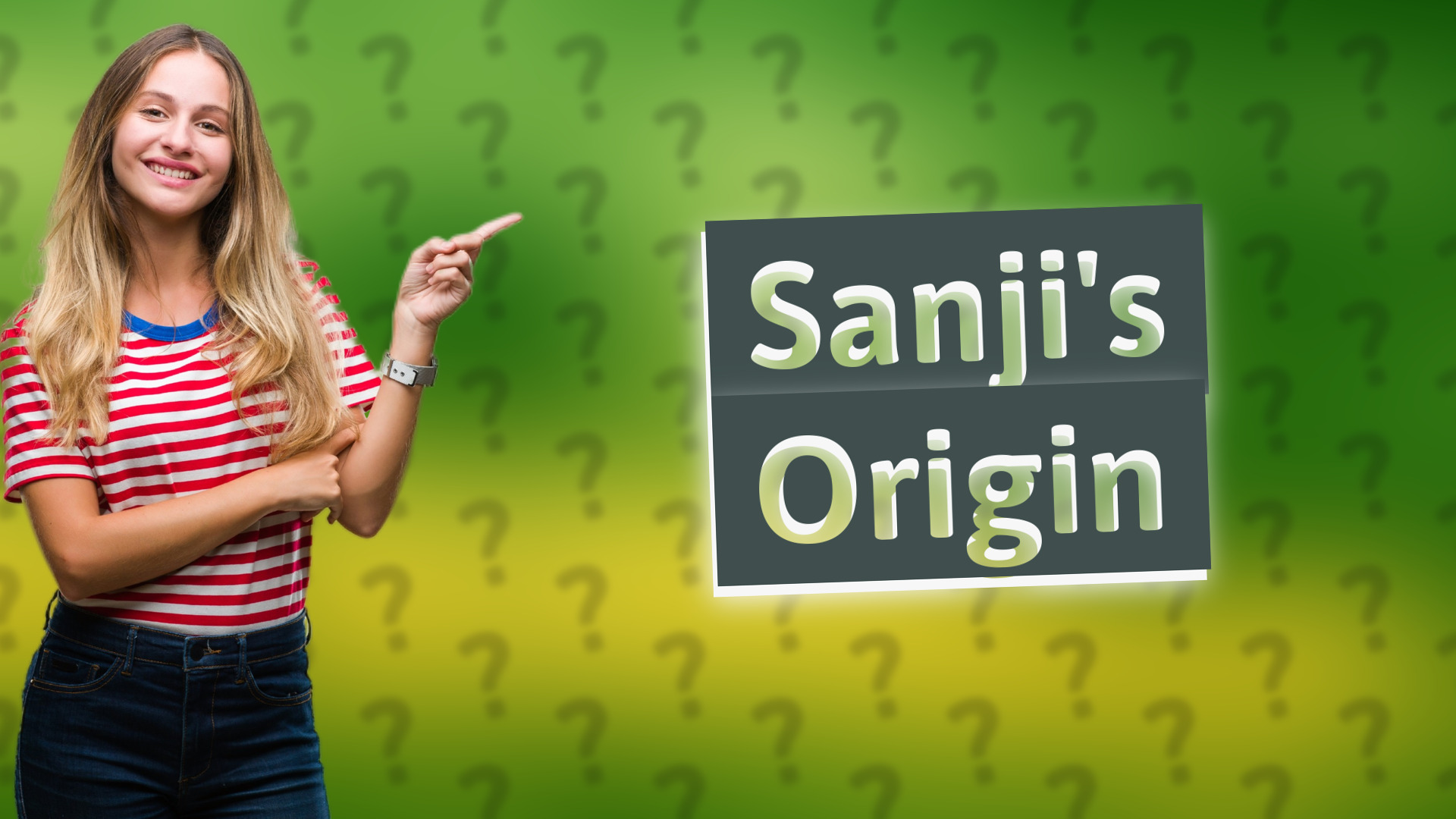Sanji's Origin