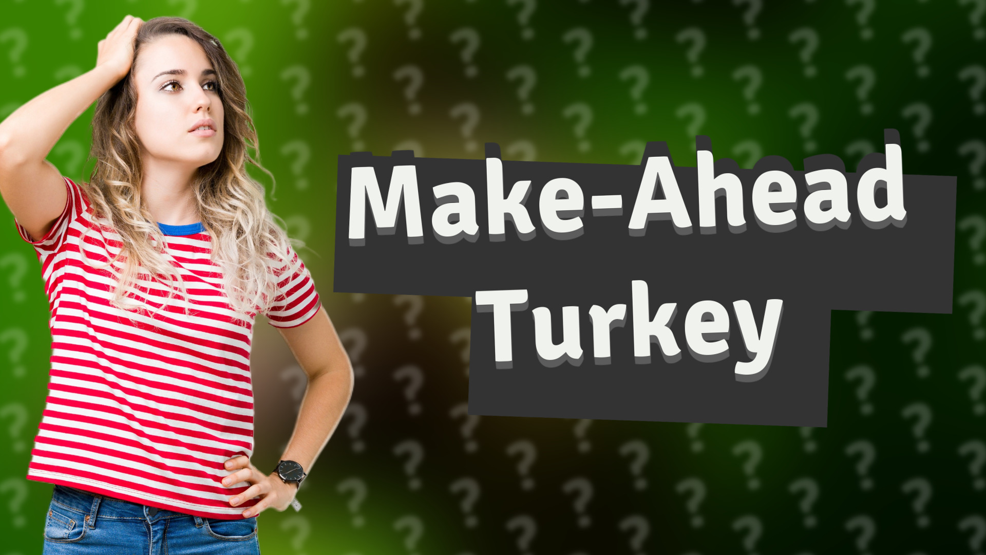 Make-Ahead Turkey